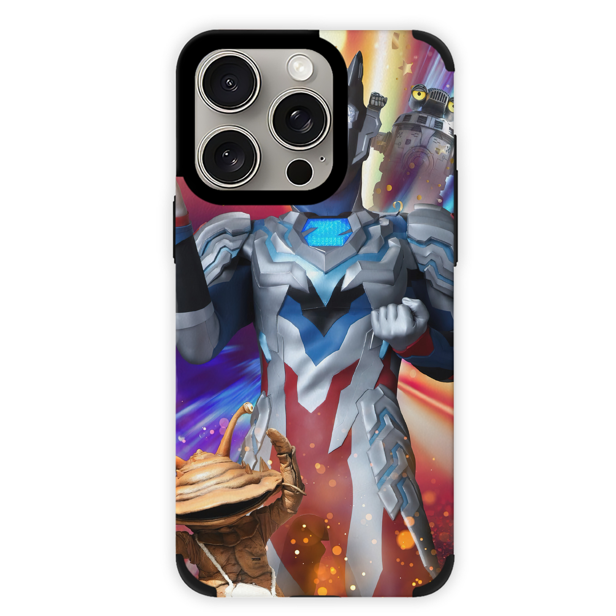 （画像用） ウルトラマン Ultraman 【iPhone15ProMax対応】 PUレザー スマホケース 耐衝撃＆黄変防止