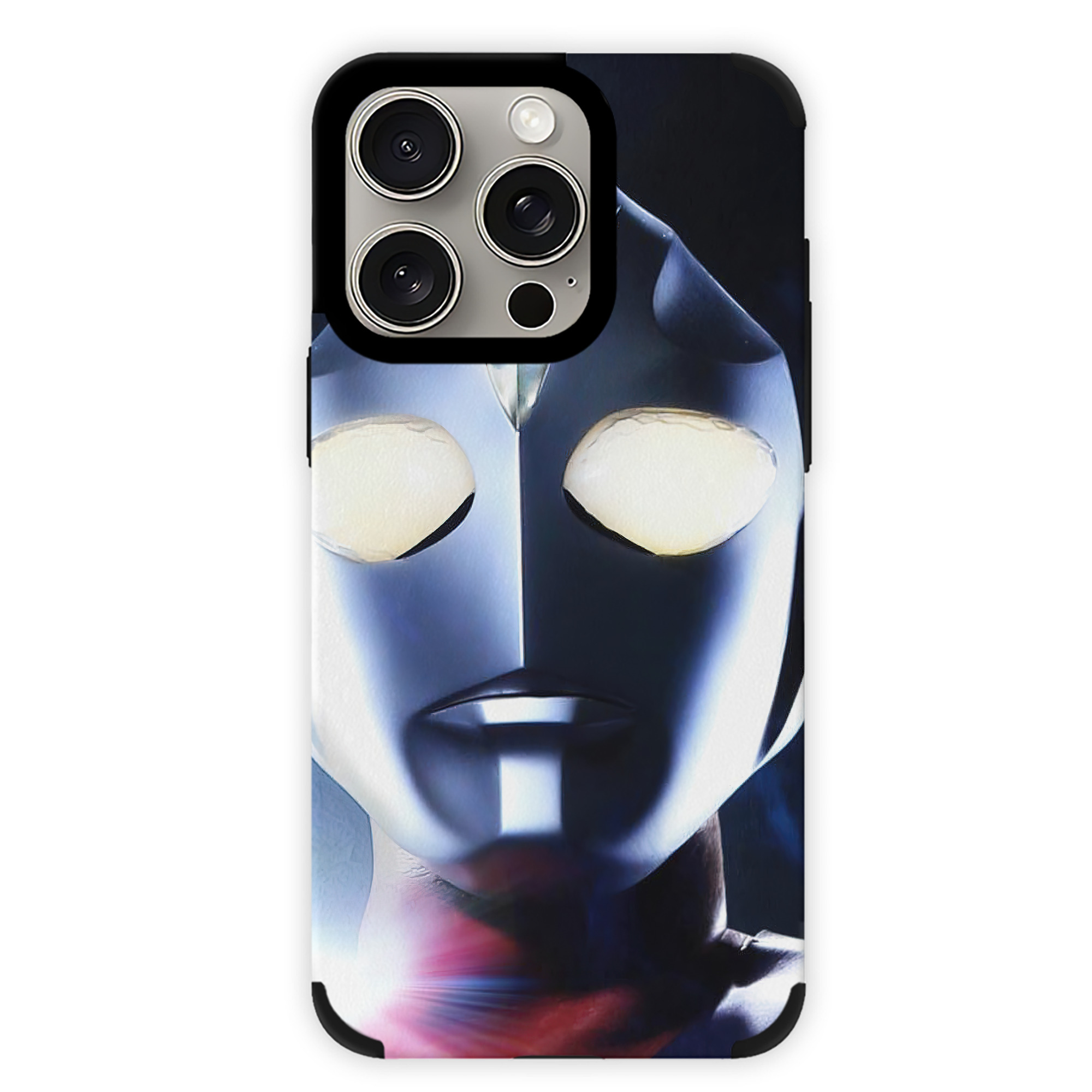 （画像用） ウルトラマン Ultraman 【iPhone15ProMax対応】 PUレザー スマホケース 耐衝撃＆黄変防止