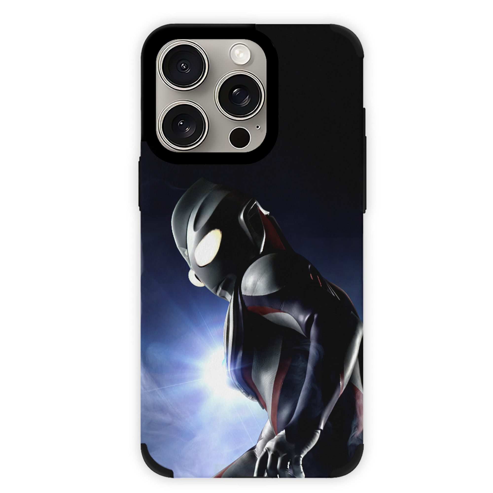 （画像用） ウルトラマン Ultraman 【iPhone15ProMax対応】 PUレザー スマホケース 耐衝撃＆黄変防止