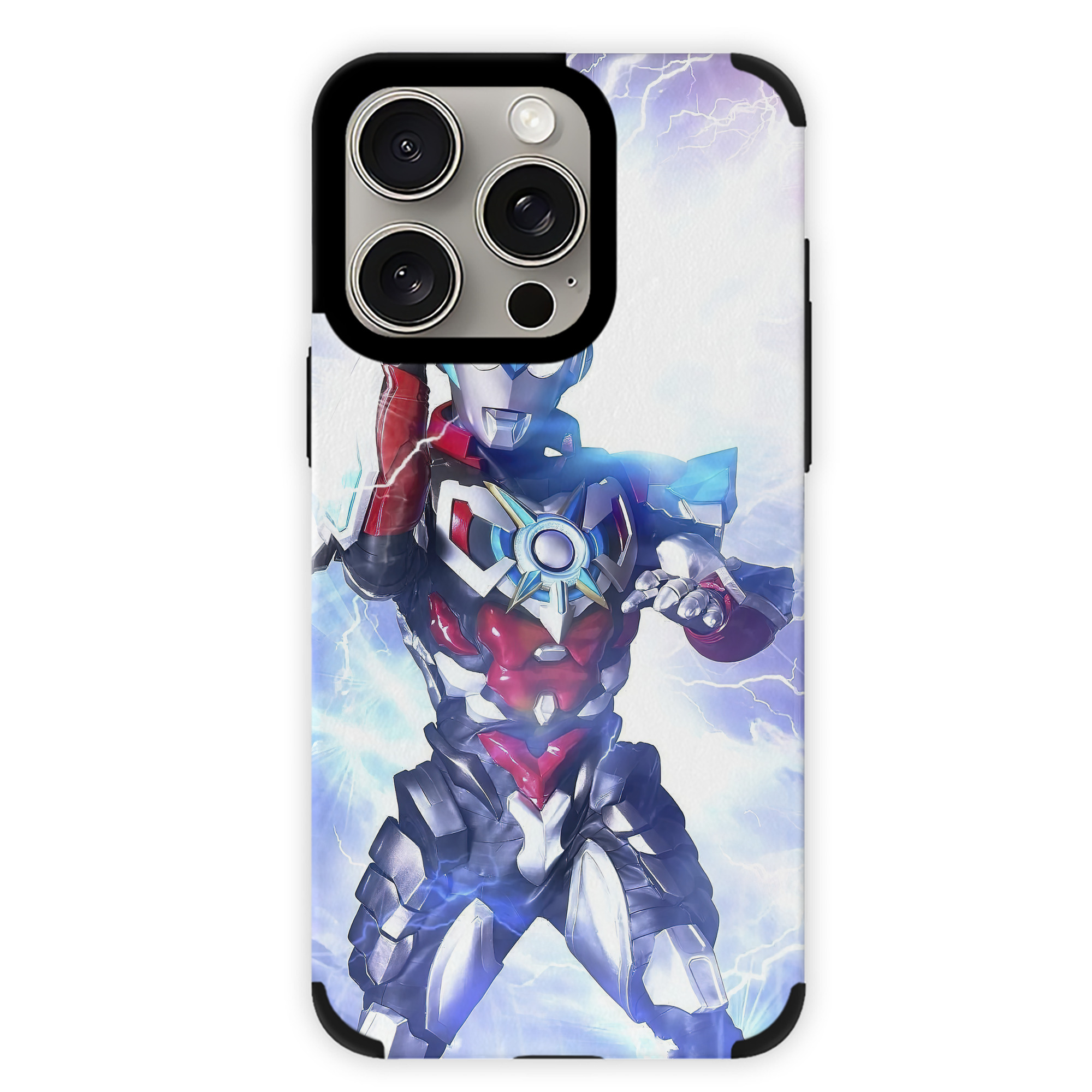 （画像用） ウルトラマン Ultraman 【iPhone15ProMax対応】 PUレザー スマホケース 耐衝撃＆黄変防止