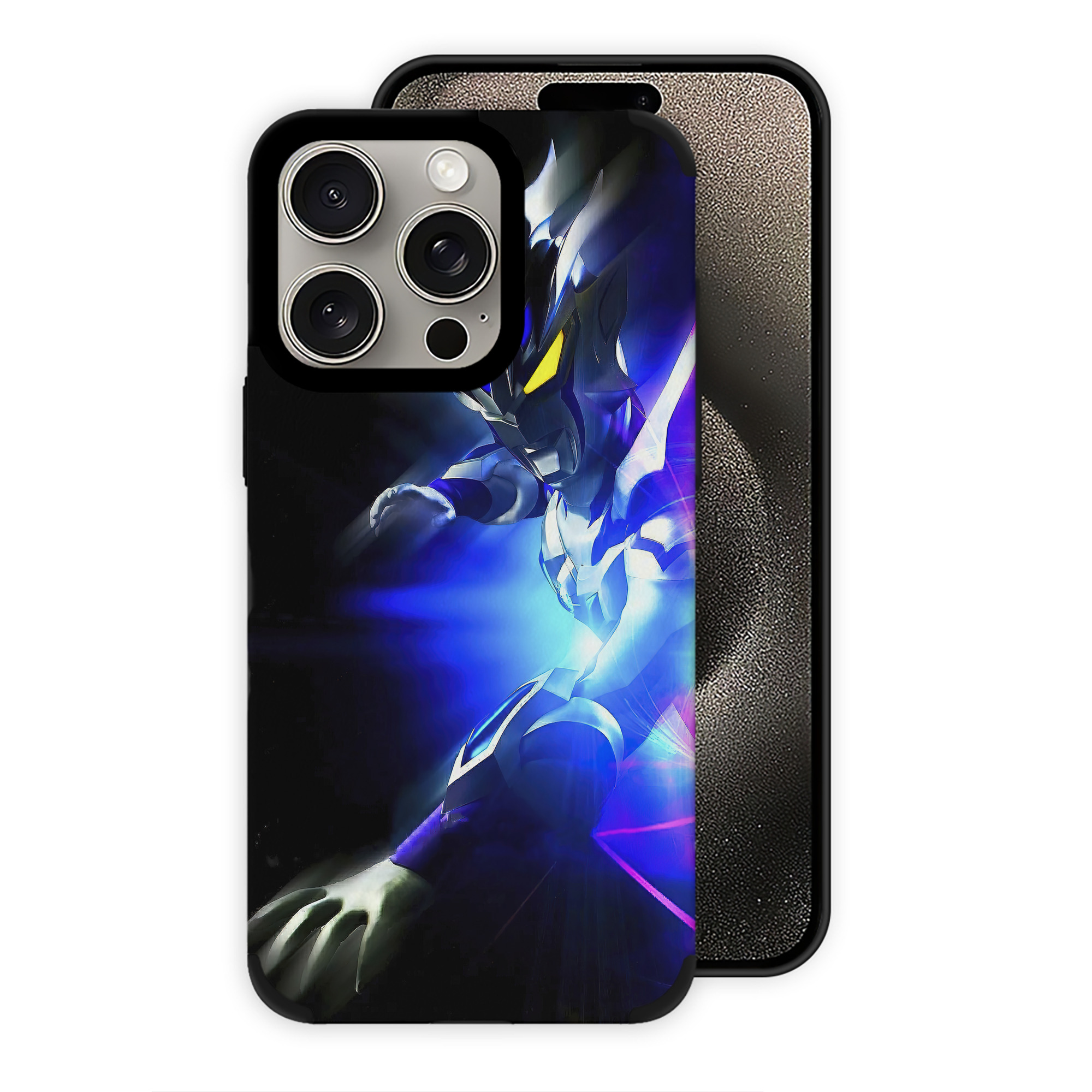 （画像用） ウルトラマン Ultraman 【iPhone15ProMax対応】 PUレザー スマホケース 耐衝撃＆黄変防止