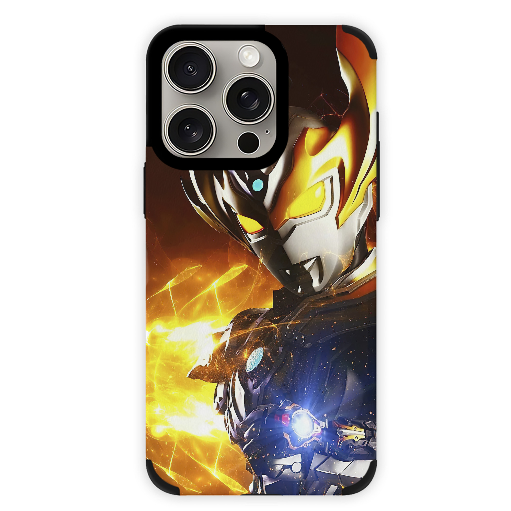 （画像用） ウルトラマン Ultraman 【iPhone15ProMax対応】 PUレザー スマホケース 耐衝撃＆黄変防止