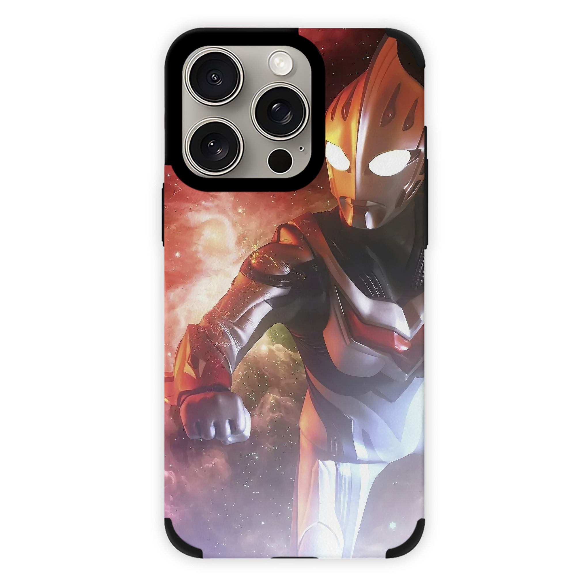 （画像用） ウルトラマン Ultraman 【iPhone15ProMax対応】 PUレザー スマホケース 耐衝撃＆黄変防止
