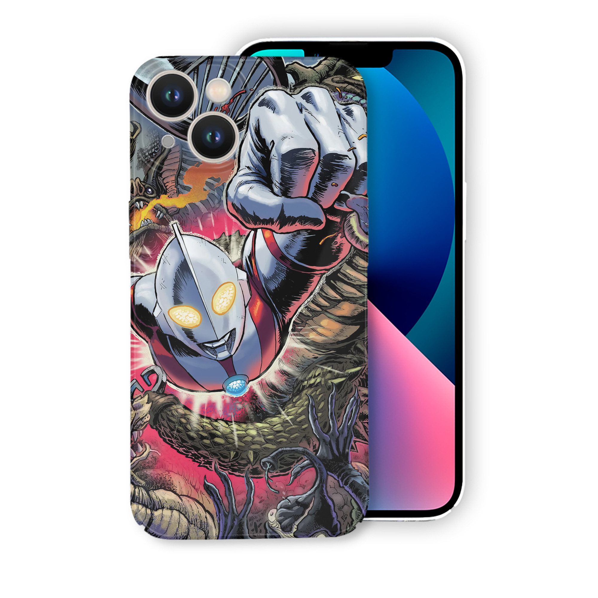 （画像用） ウルトラマン Ultraman 【iPhone 14シリーズ対応】ハードケース