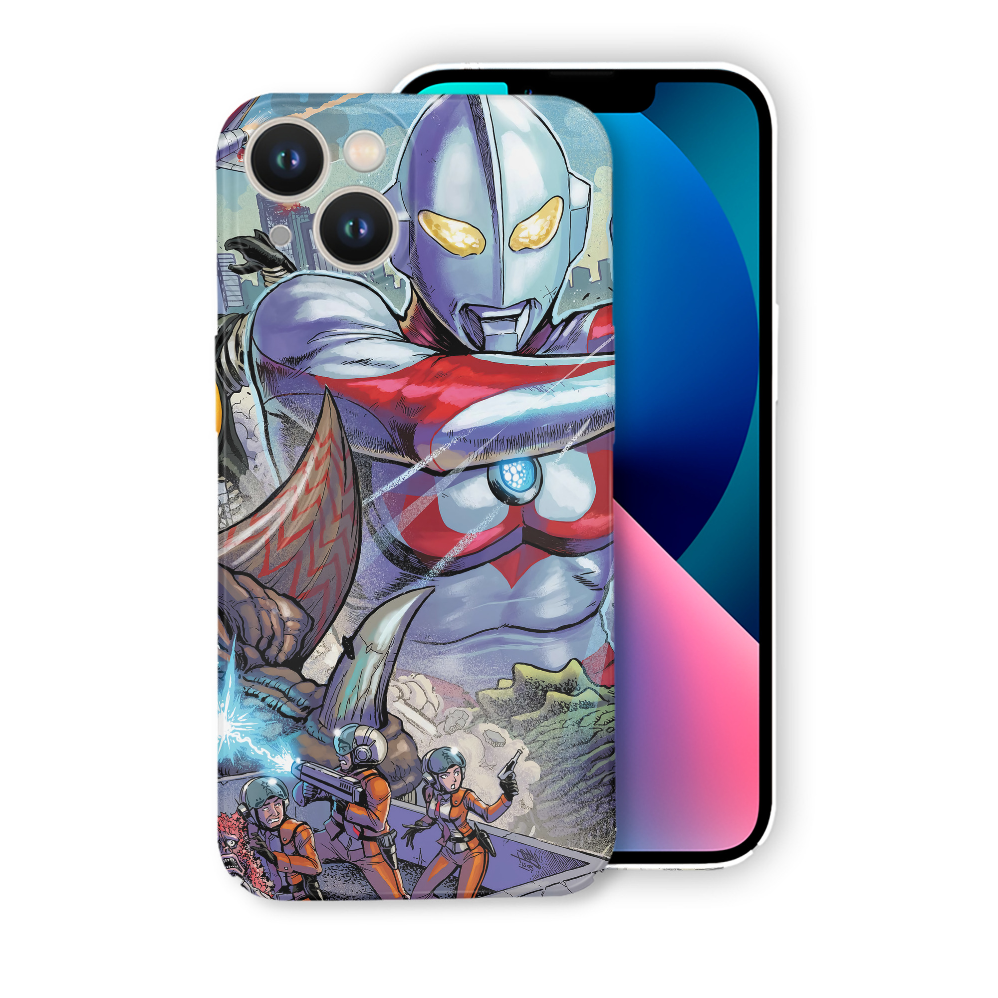 （画像用） ウルトラマン Ultraman 【iPhone 14シリーズ対応】ハードケース