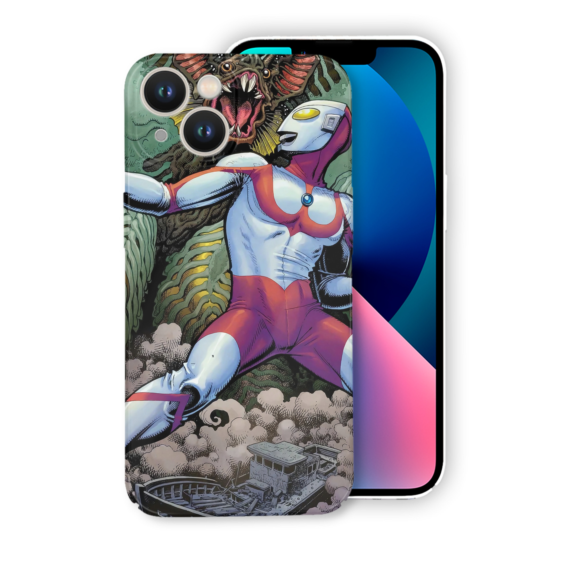 （画像用） ウルトラマン Ultraman 【iPhone 14シリーズ対応】ハードケース