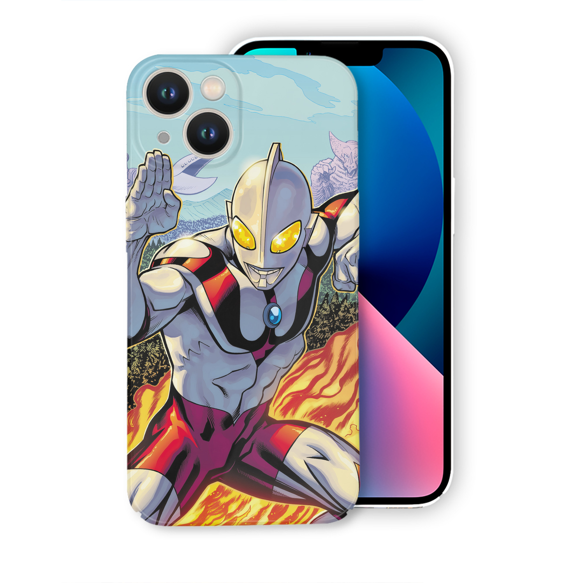 （画像用） ウルトラマン Ultraman 【iPhone 14シリーズ対応】ハードケース