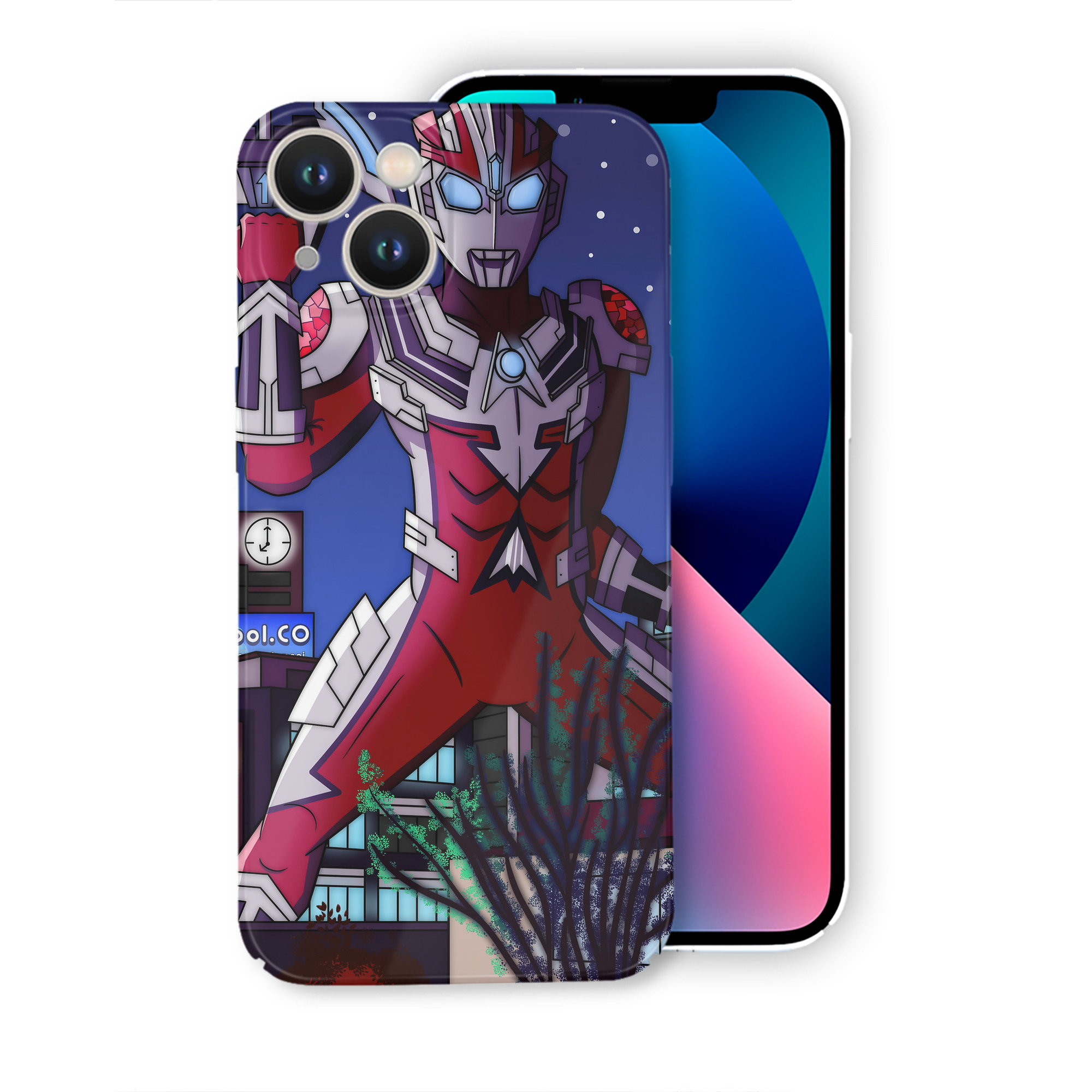 （画像用） ウルトラマン Ultraman 【iPhone 14シリーズ対応】ハードケース