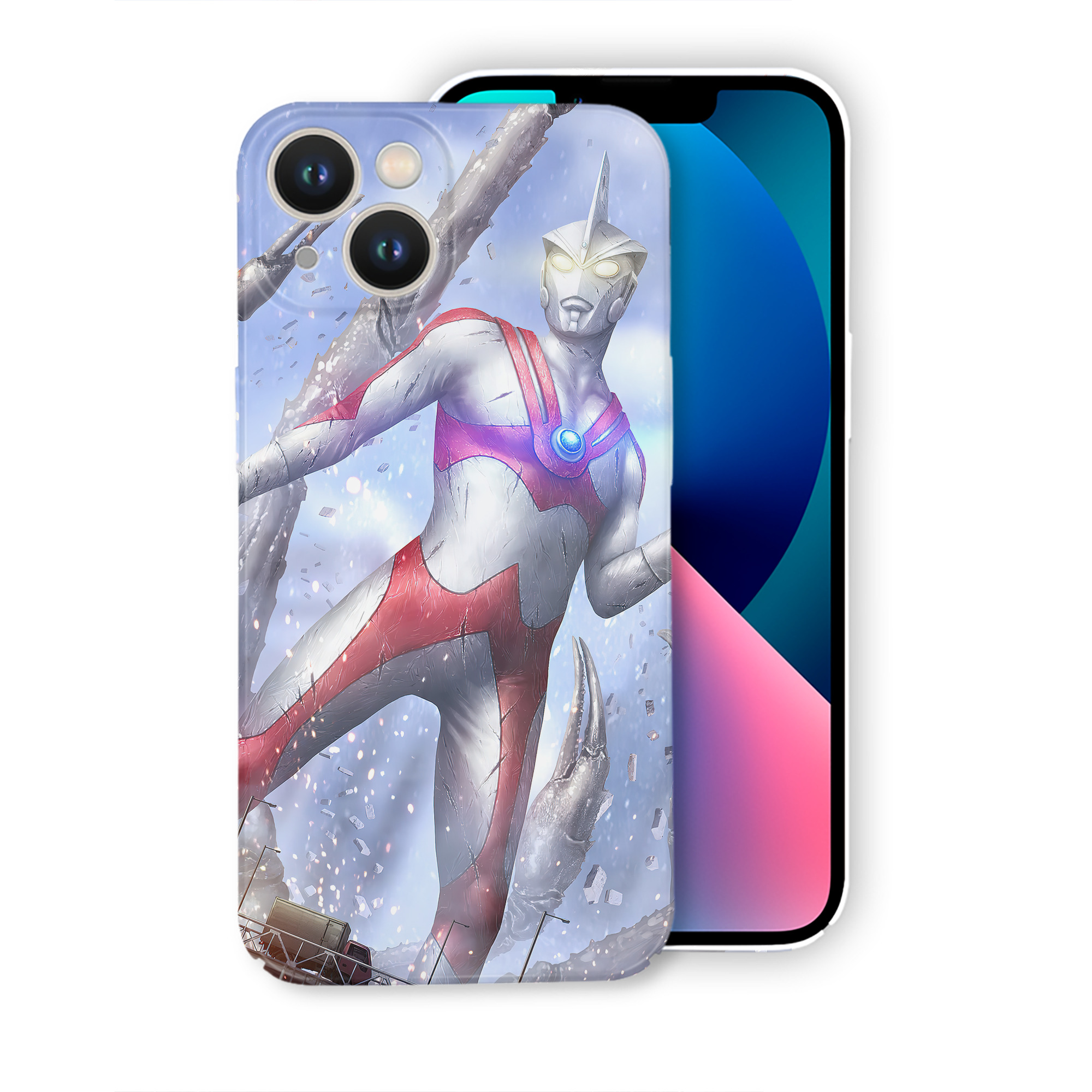 （画像用） ウルトラマン Ultraman 【iPhone 14シリーズ対応】ハードケース