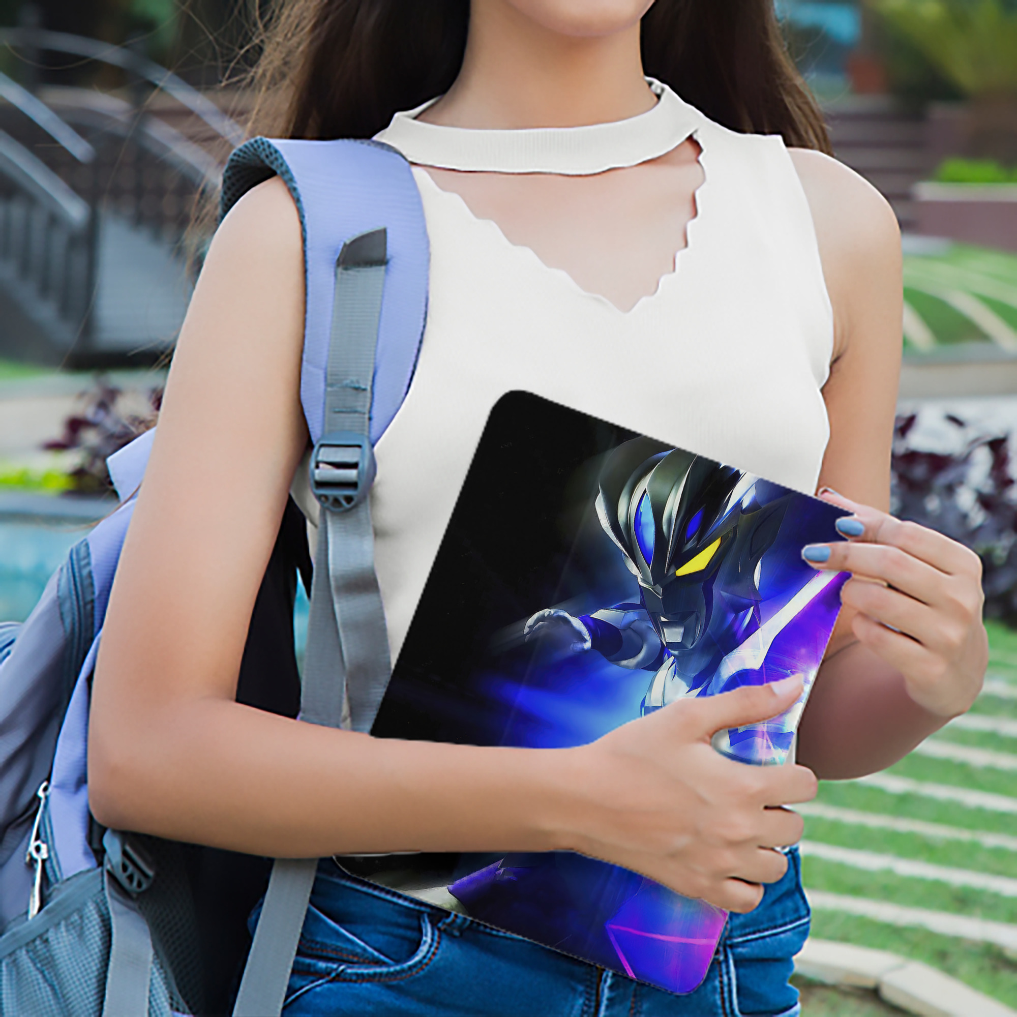 ウルトラマン Ultraman IPad ケース ペン収納付き 三つ折りスタンド PUレザー×シリコン 対応機種9.5/10.5/10.9インチ