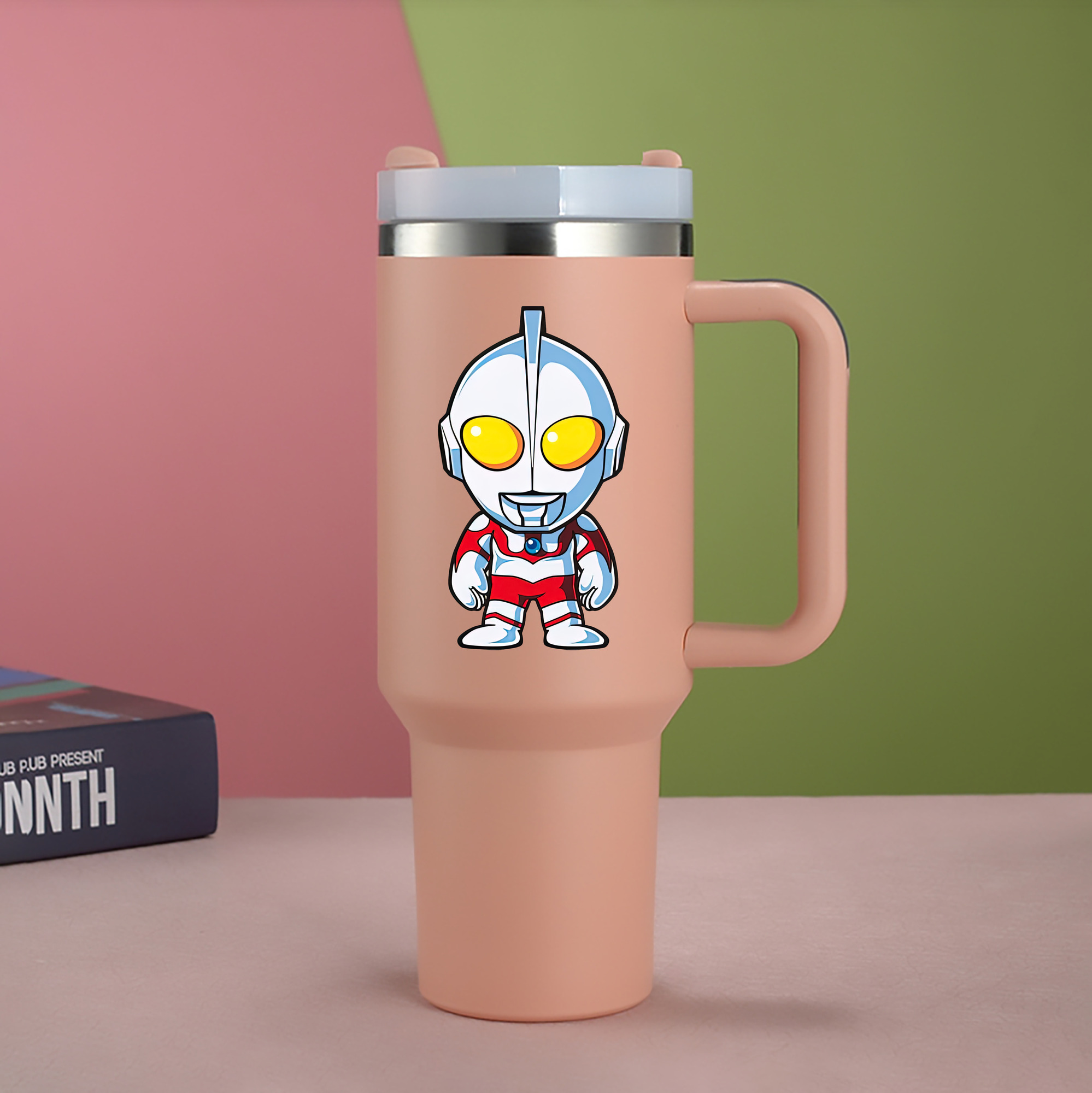 （画像用） ウルトラマン Ultraman 1200mL車用タンブラー（カラープリント）