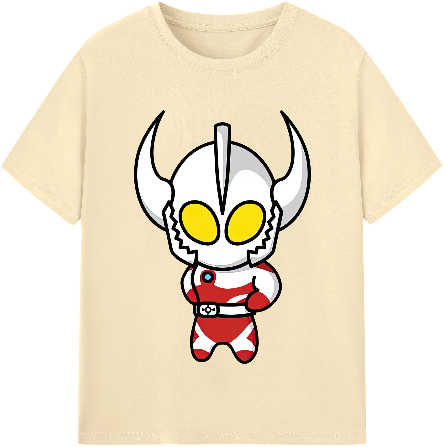 （画像用） ウルトラマン Ultraman 綿100％半袖Tシャツ（フロントプリント）