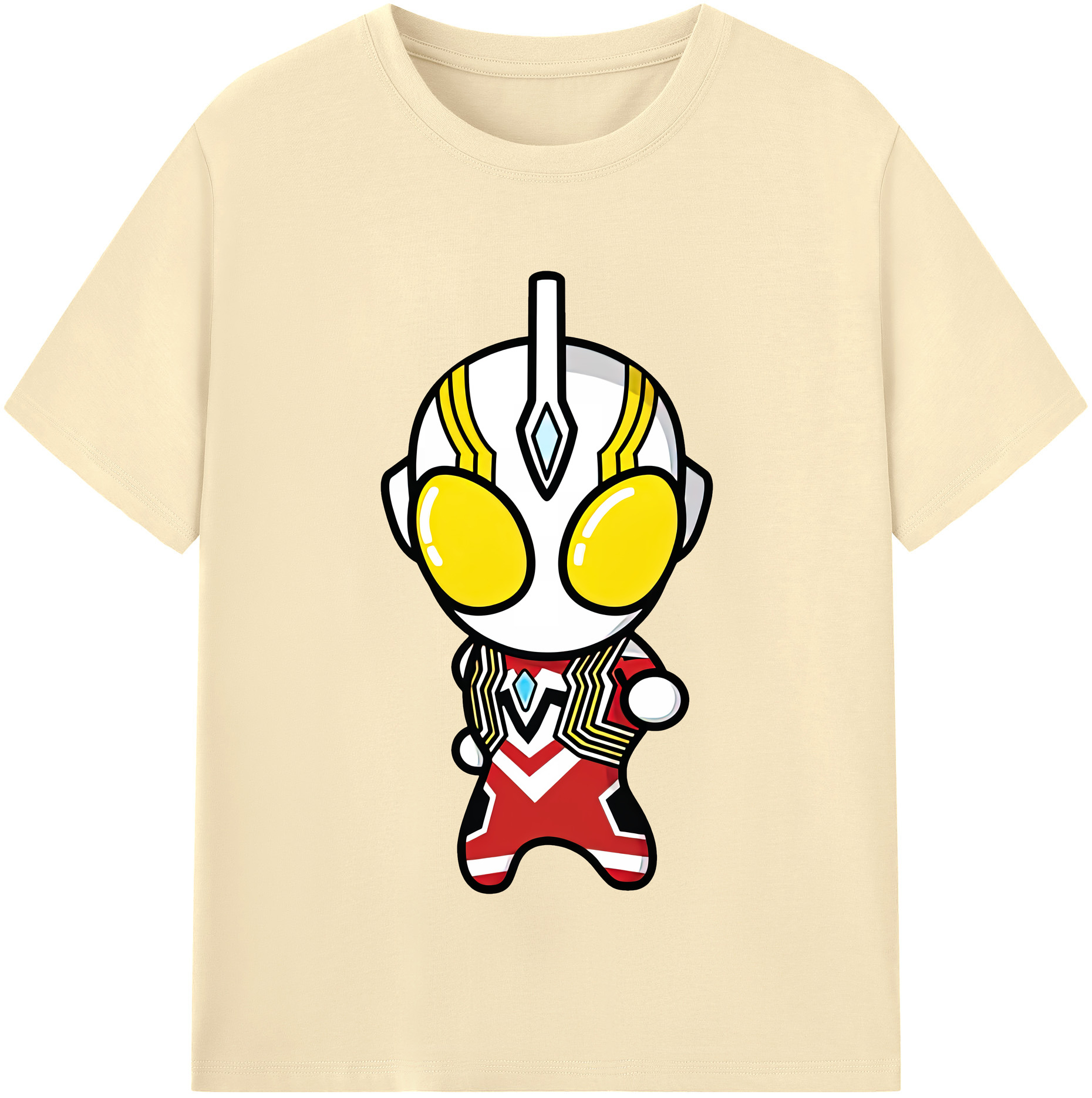 （画像用） ウルトラマン Ultraman 綿100％半袖Tシャツ（フロントプリント）