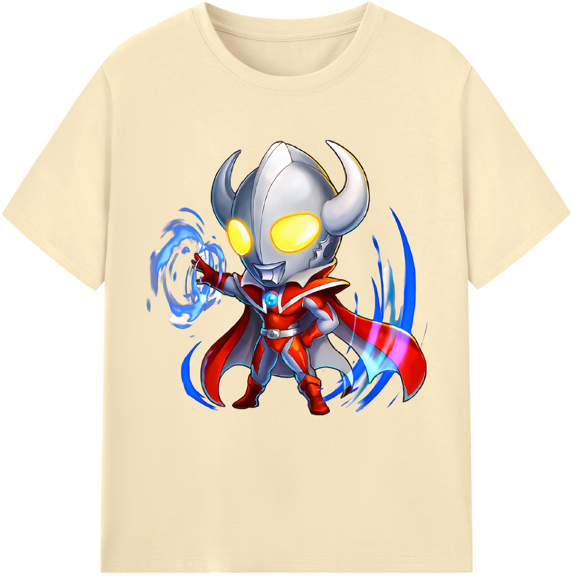 （画像用） ウルトラマン Ultraman 綿100％半袖Tシャツ（フロントプリント）