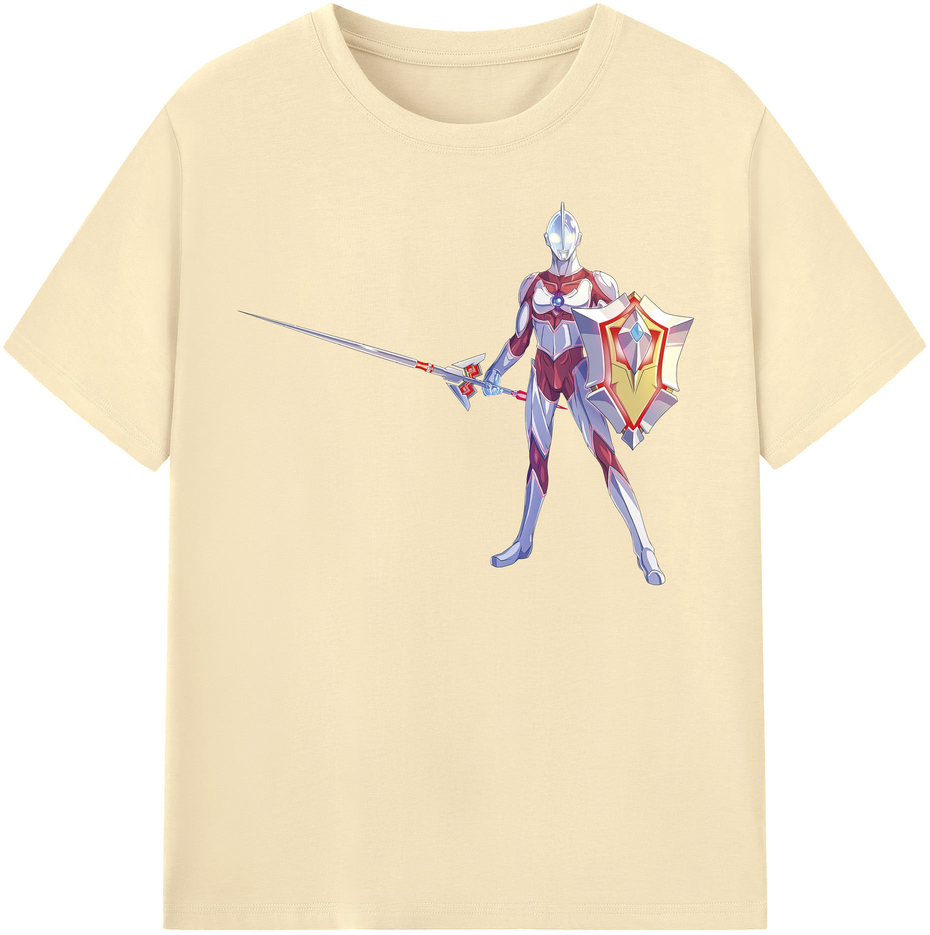 （画像用） ウルトラマン Ultraman 綿100％半袖Tシャツ（フロントプリント）