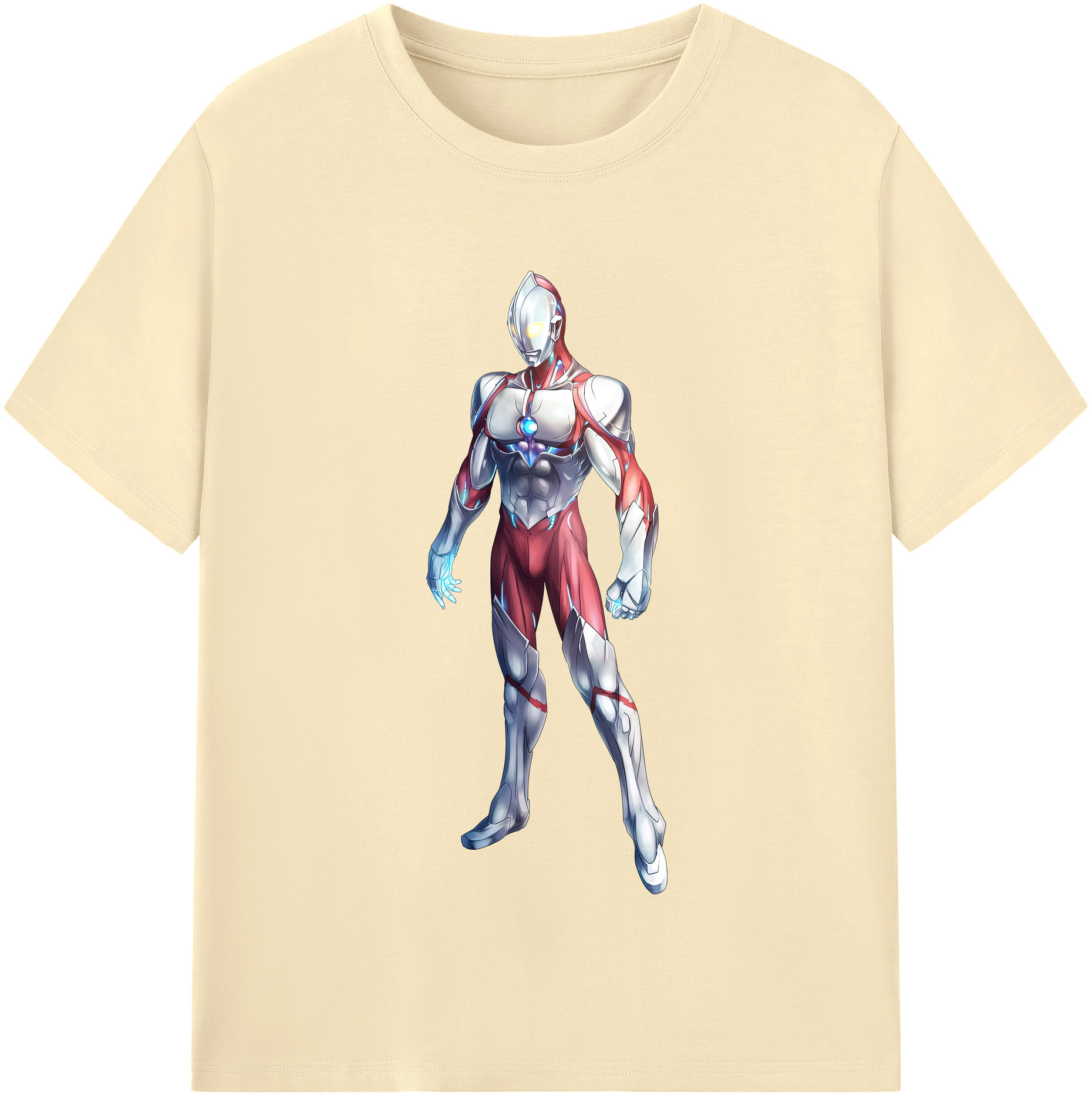 （画像用） ウルトラマン Ultraman 綿100％半袖Tシャツ（フロントプリント）