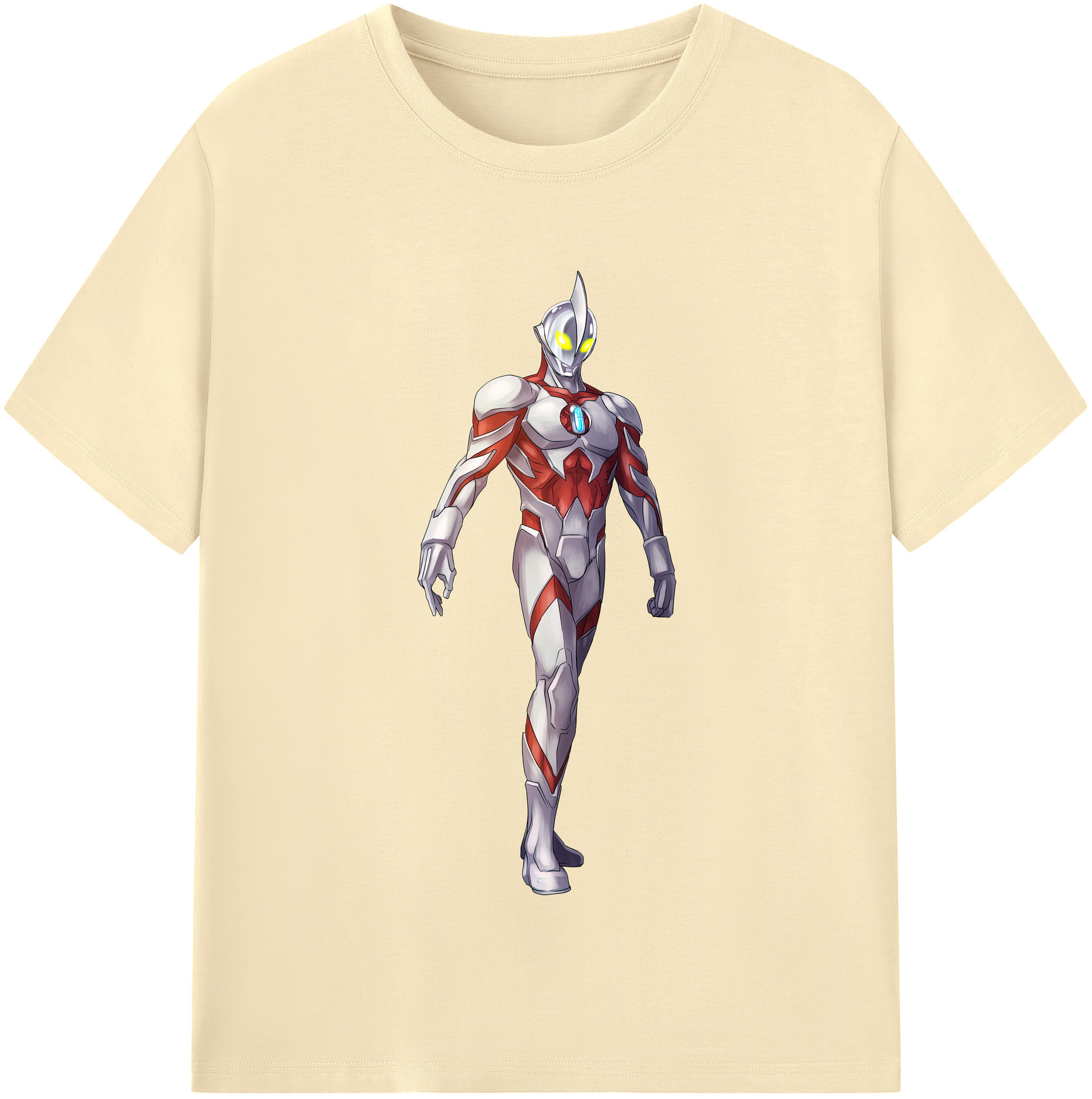 （画像用） ウルトラマン Ultraman 綿100％半袖Tシャツ（フロントプリント）