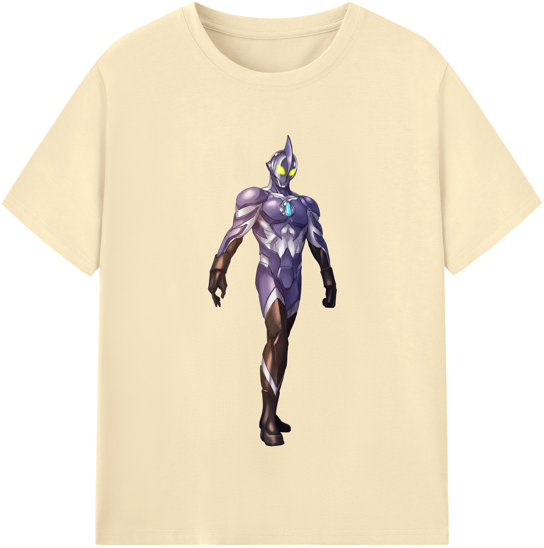 （画像用） ウルトラマン Ultraman 綿100％半袖Tシャツ（フロントプリント）