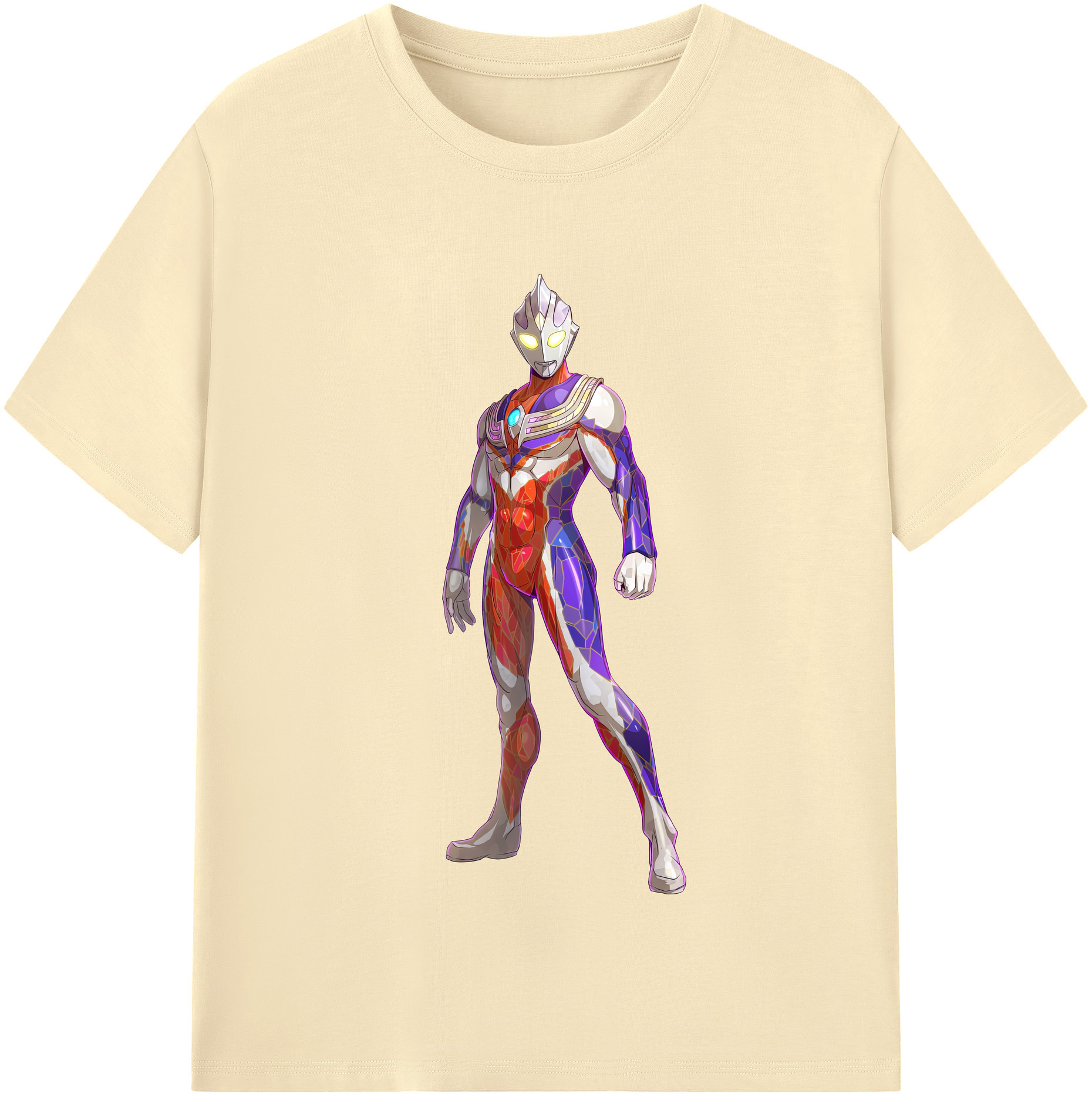 （画像用） ウルトラマン Ultraman 綿100％半袖Tシャツ（フロントプリント）