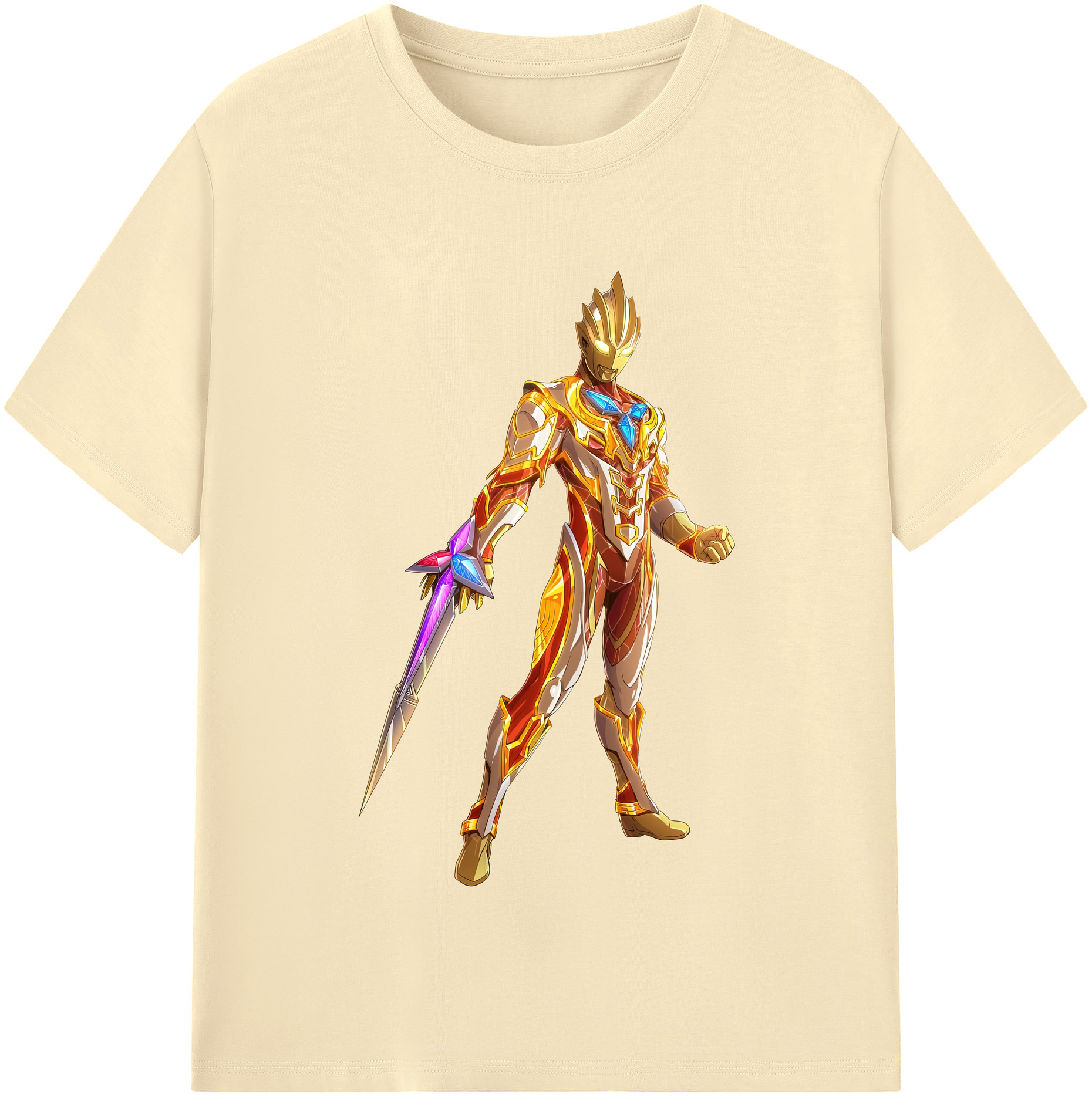 （画像用） ウルトラマン Ultraman 綿100％半袖Tシャツ（フロントプリント）
