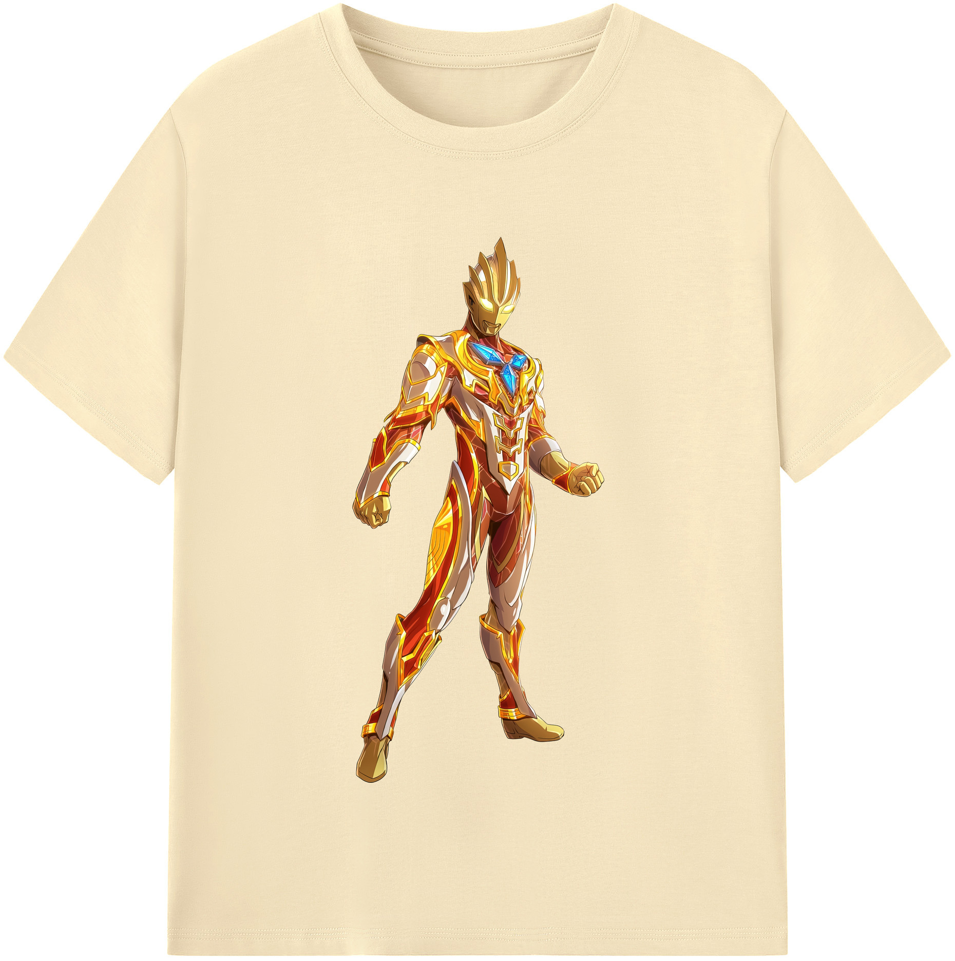 （画像用） ウルトラマン Ultraman 綿100％半袖Tシャツ（フロントプリント）