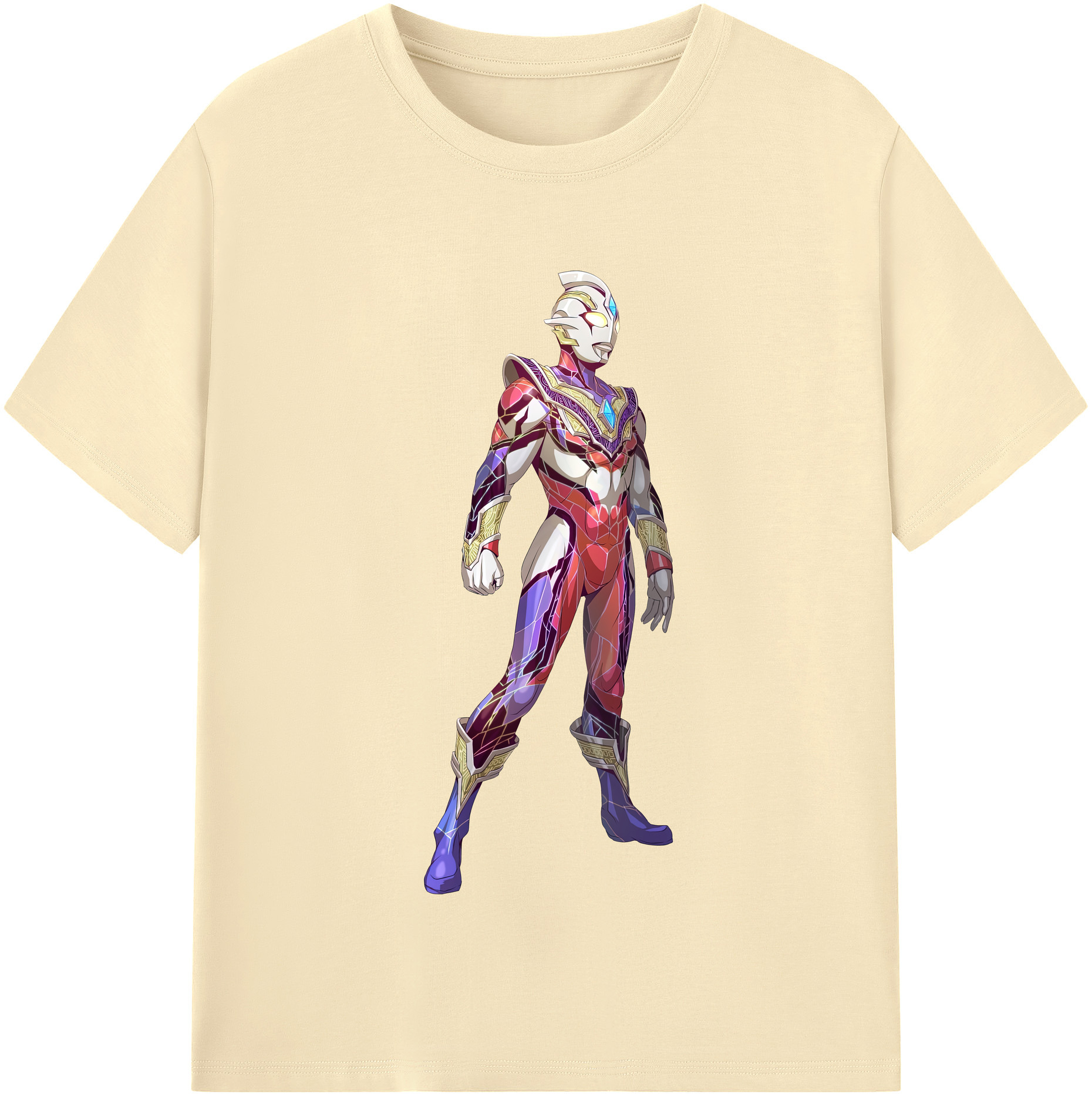 （画像用） ウルトラマン Ultraman 綿100％半袖Tシャツ（フロントプリント）