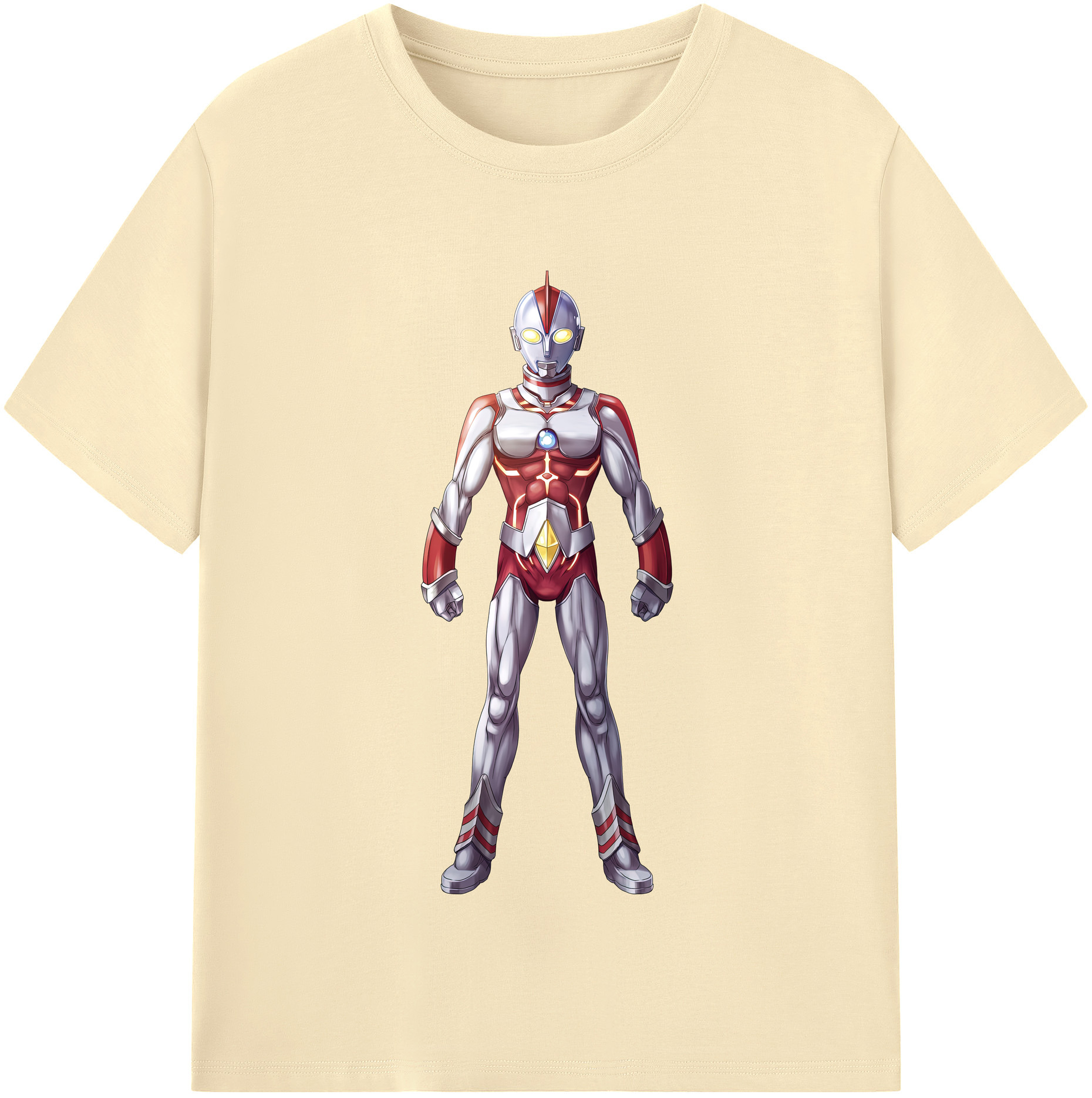 （画像用） ウルトラマン Ultraman 綿100％半袖Tシャツ（フロントプリント）