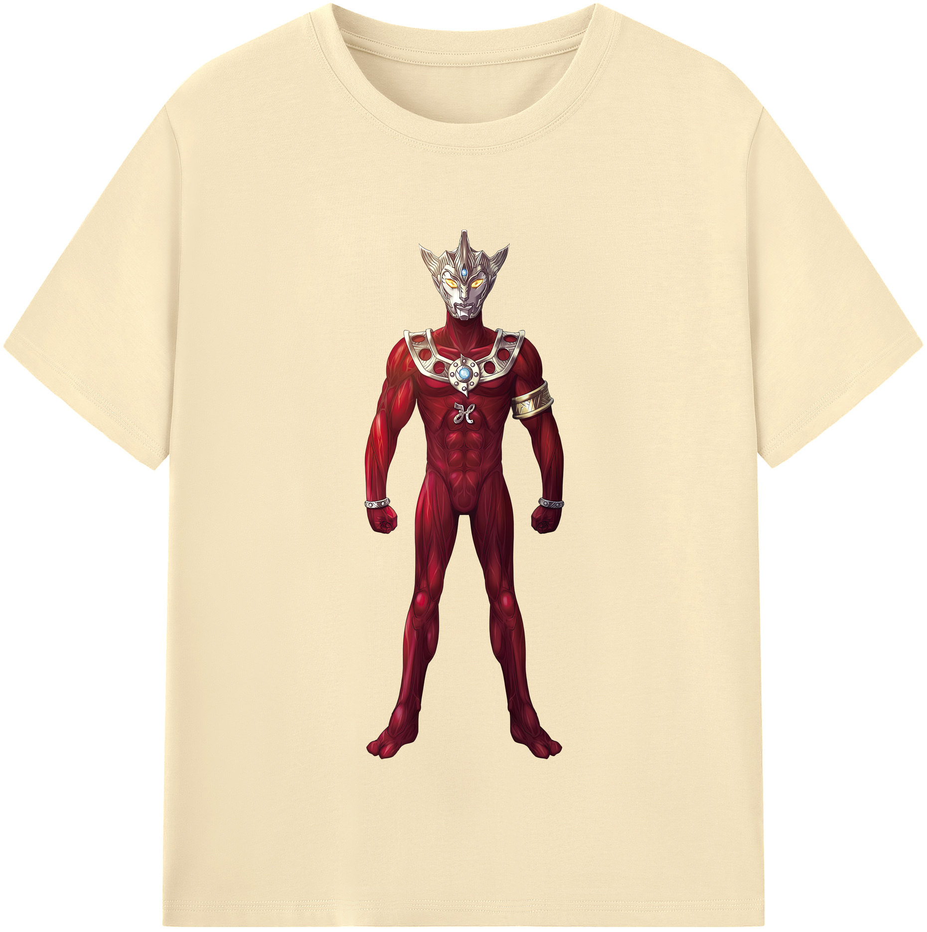 （画像用） ウルトラマン Ultraman 綿100％半袖Tシャツ（フロントプリント）