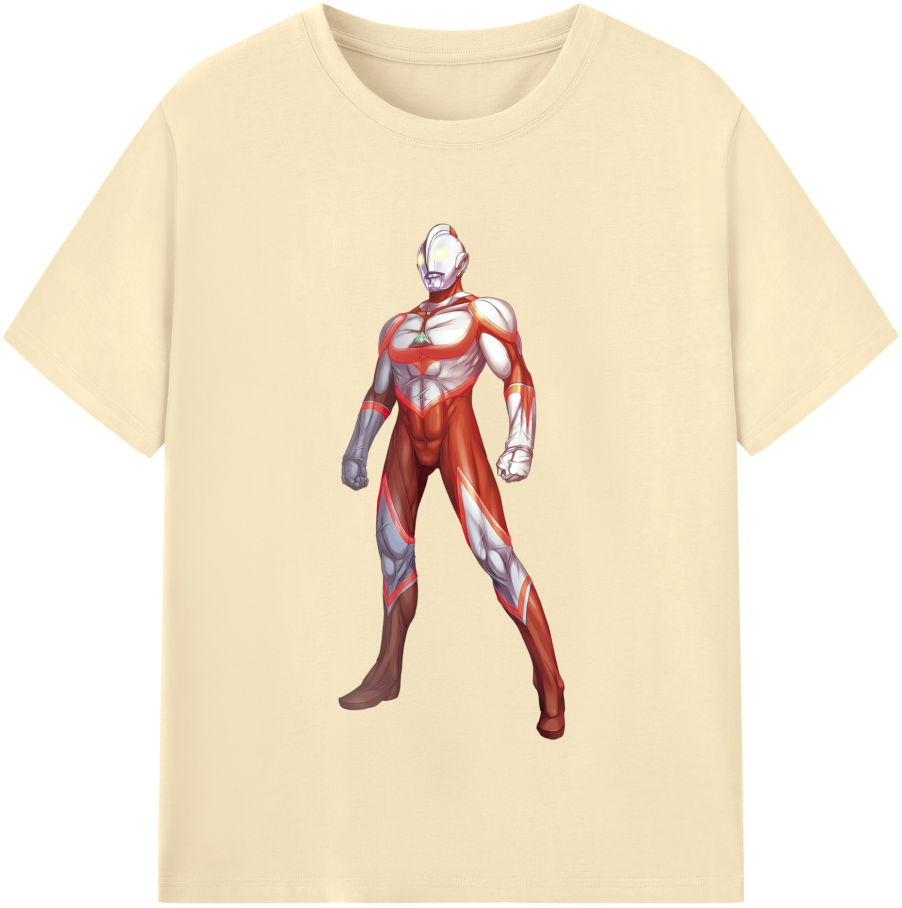 （画像用） ウルトラマン Ultraman 綿100％半袖Tシャツ（フロントプリント）