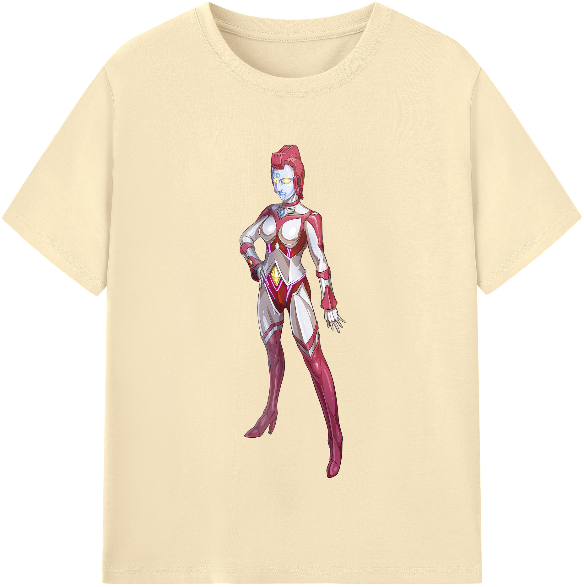 （画像用） ウルトラマン Ultraman 綿100％半袖Tシャツ（フロントプリント）