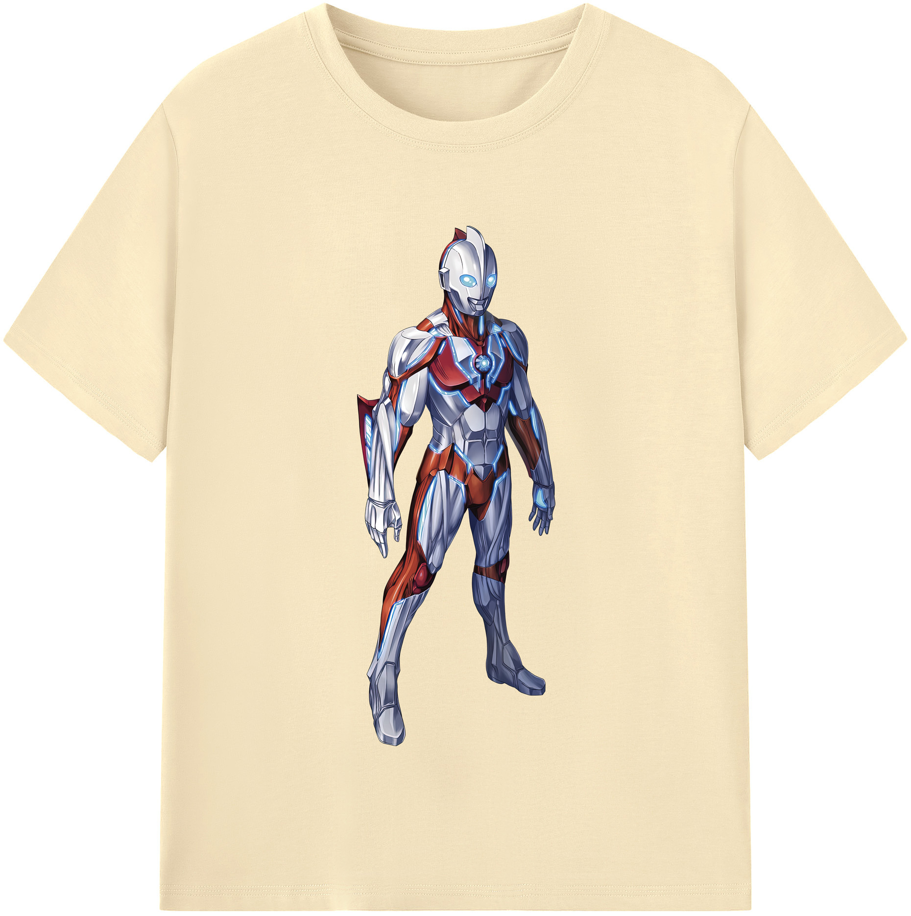 （画像用） ウルトラマン Ultraman 綿100％半袖Tシャツ（フロントプリント）