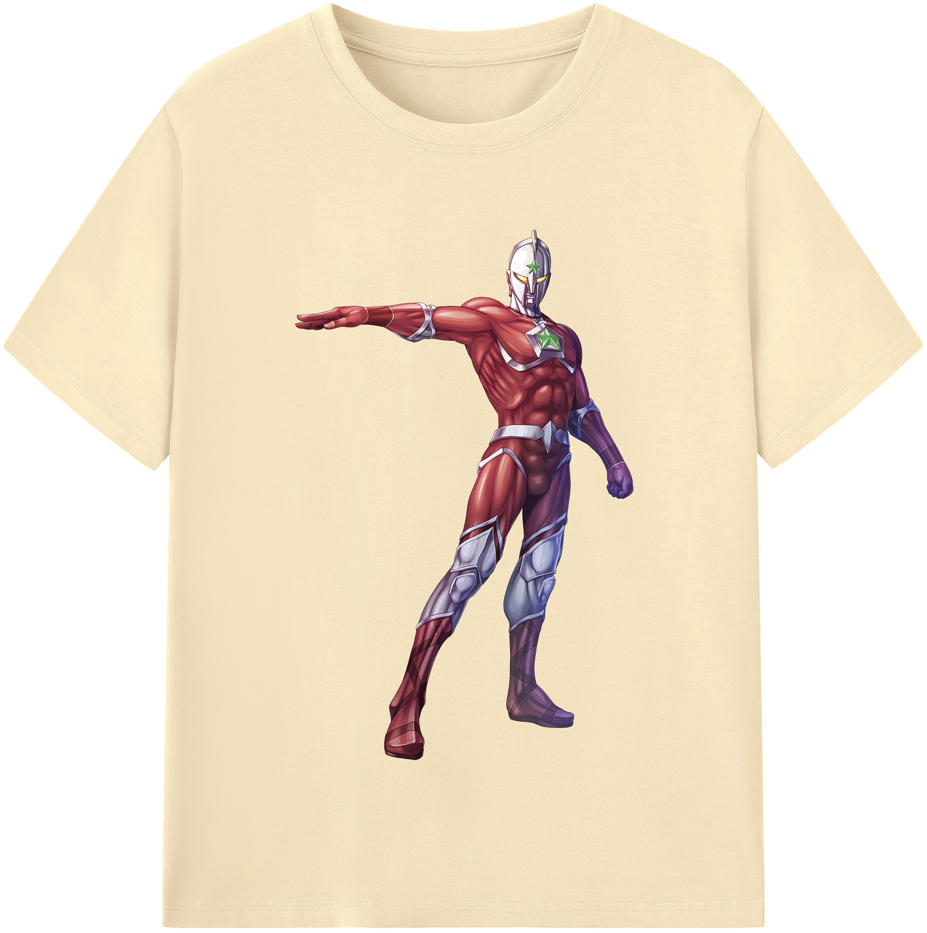 （画像用） ウルトラマン Ultraman 綿100％半袖Tシャツ（フロントプリント）