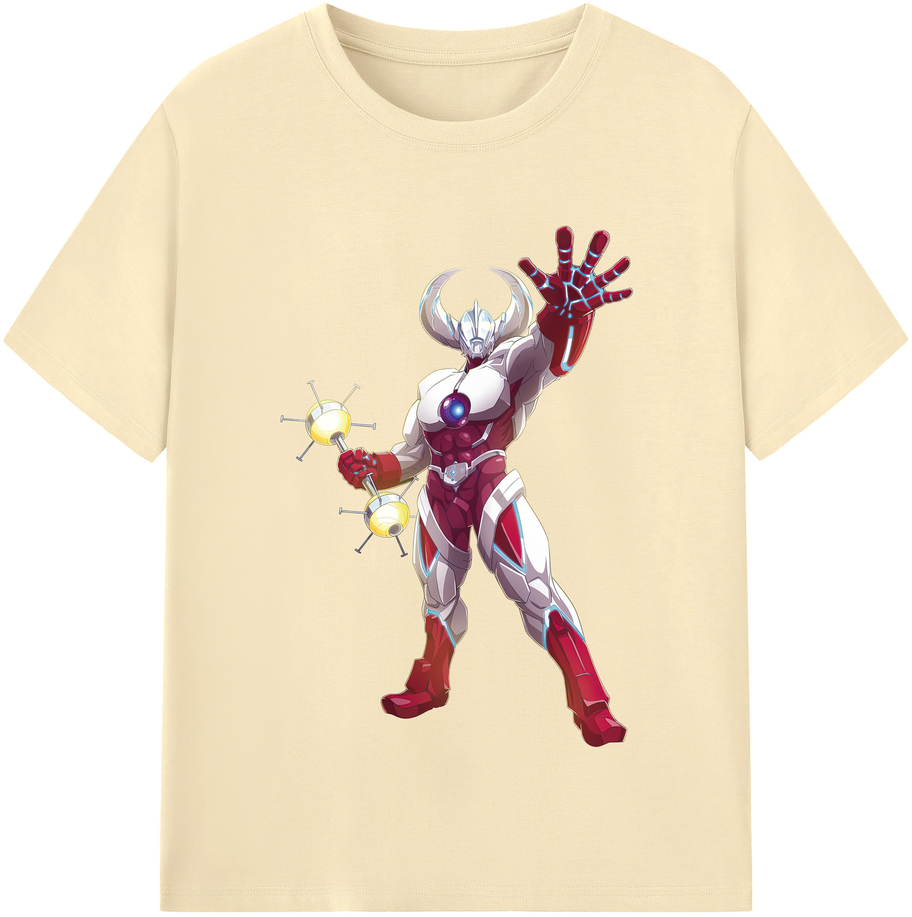 （画像用） ウルトラマン Ultraman 綿100％半袖Tシャツ（フロントプリント）