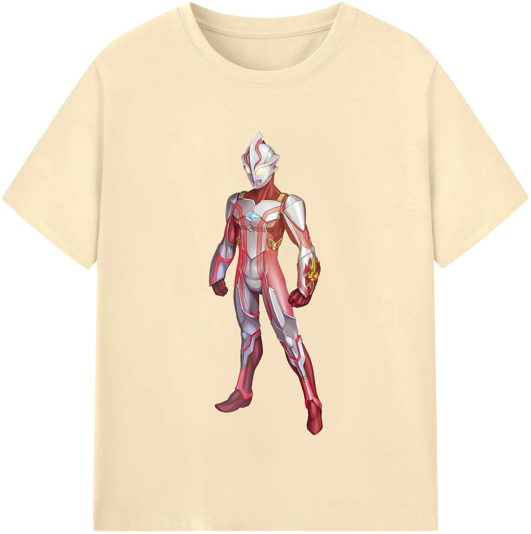 （画像用） ウルトラマン Ultraman 綿100％半袖Tシャツ（フロントプリント）