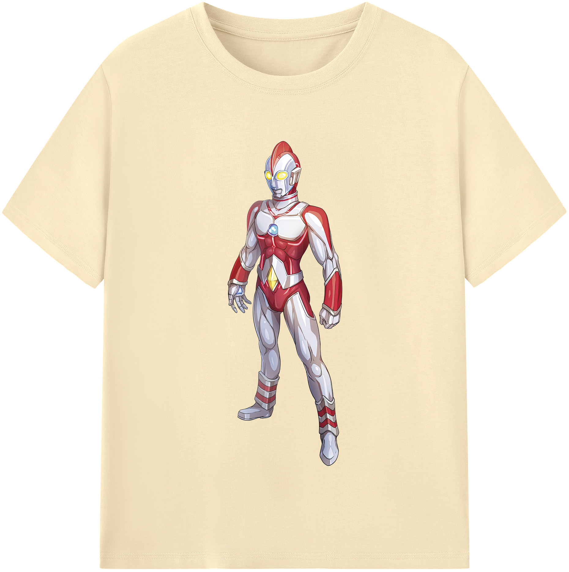 （画像用） ウルトラマン Ultraman 綿100％半袖Tシャツ（フロントプリント）
