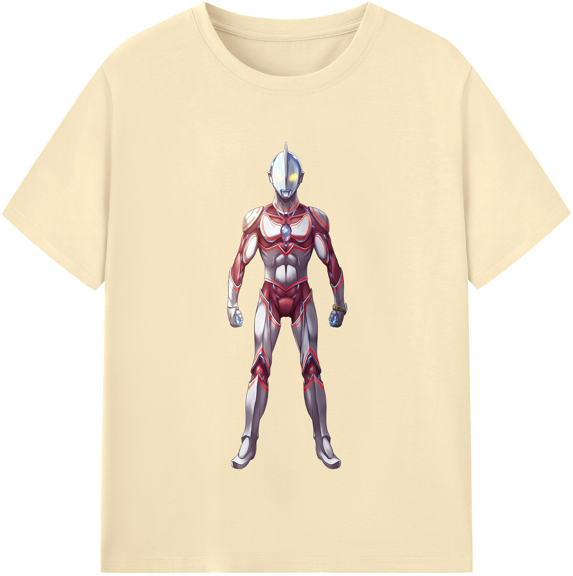 （画像用） ウルトラマン Ultraman 綿100％半袖Tシャツ（フロントプリント）