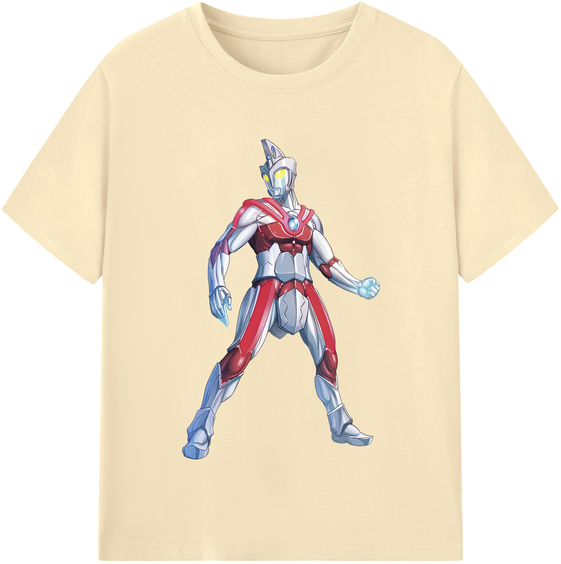 （画像用） ウルトラマン Ultraman 綿100％半袖Tシャツ（フロントプリント）