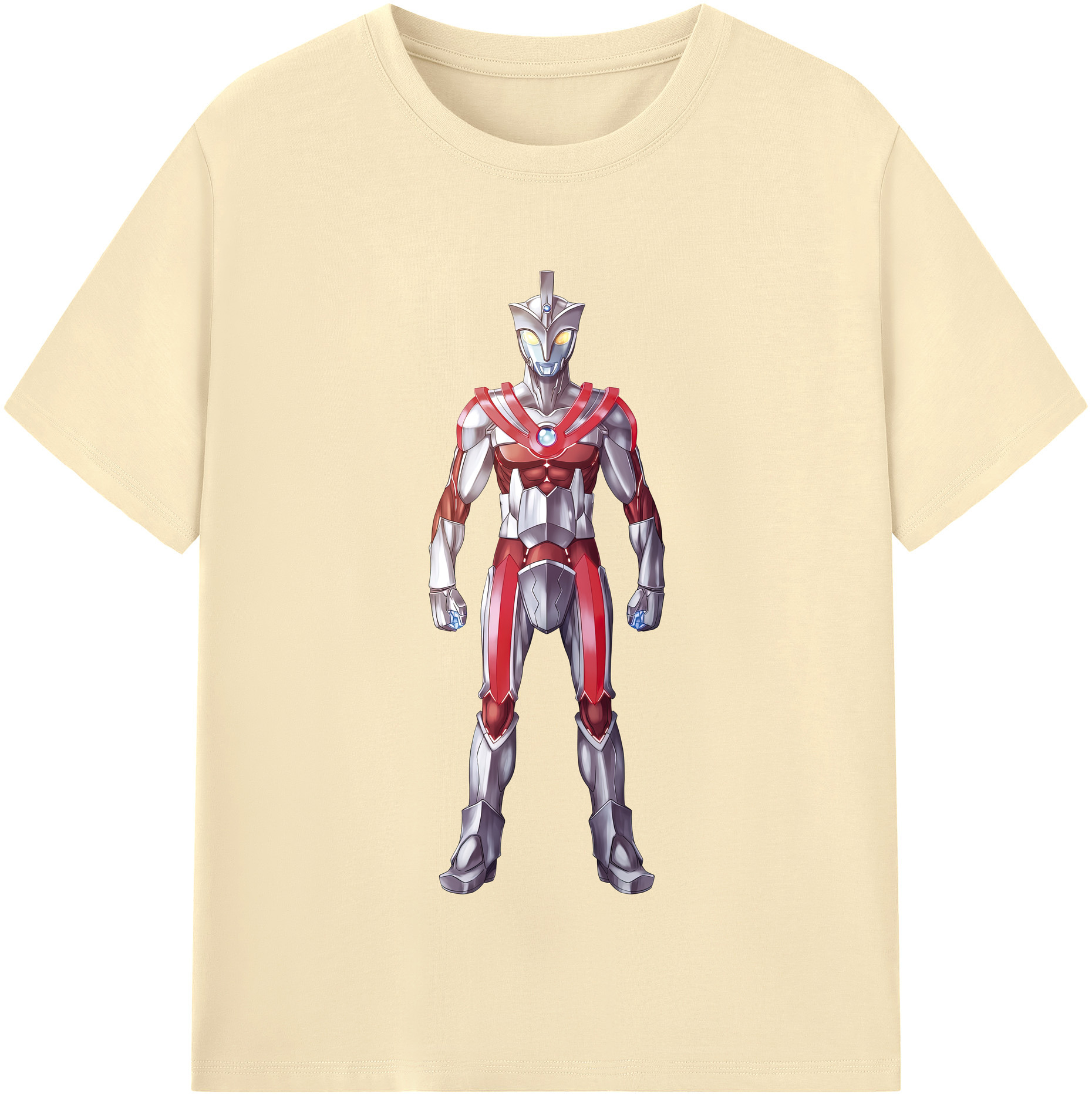 （画像用） ウルトラマン Ultraman 綿100％半袖Tシャツ（フロントプリント）