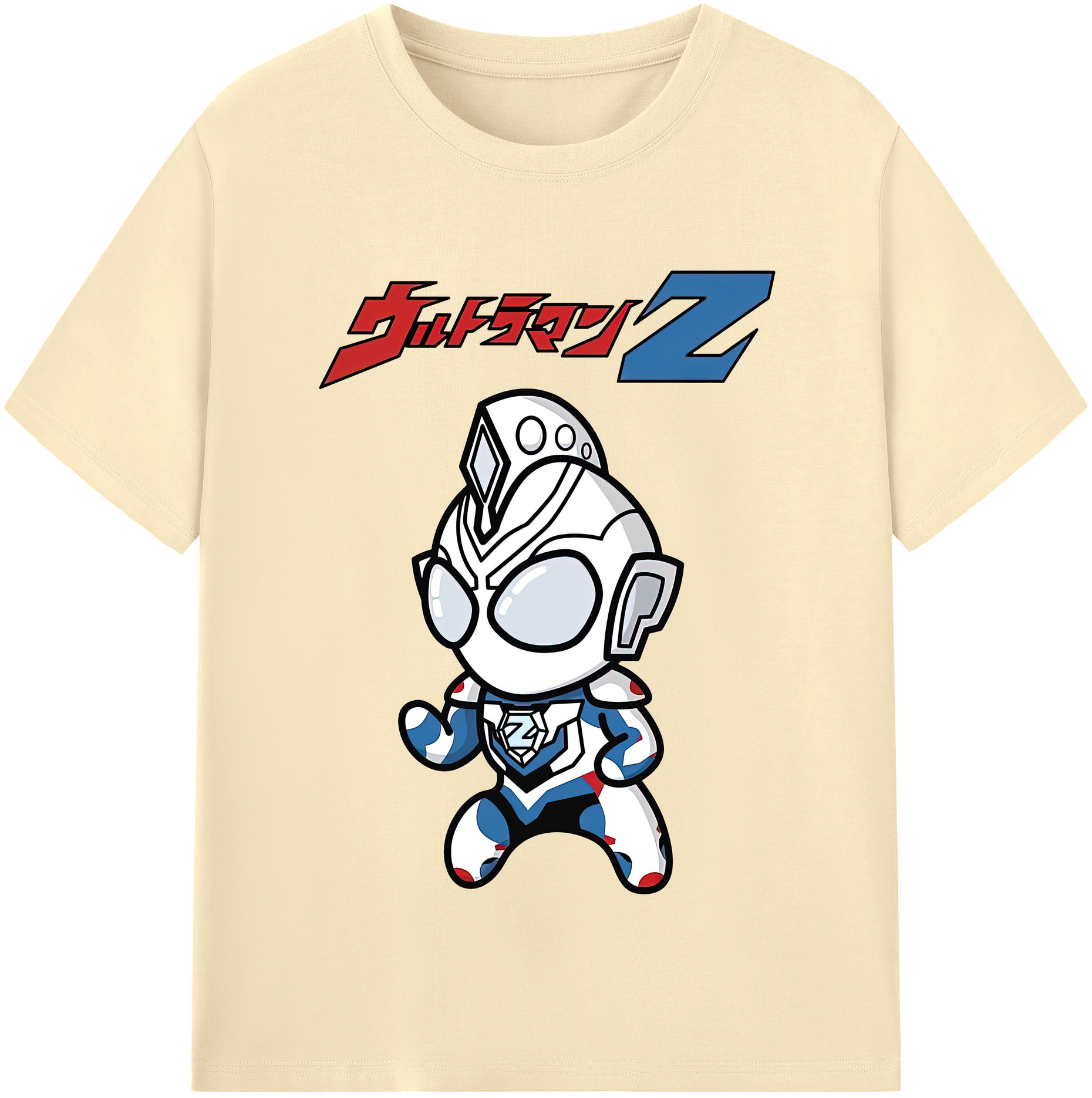 （画像用） ウルトラマン Ultraman 綿100％半袖Tシャツ（フロントプリント）