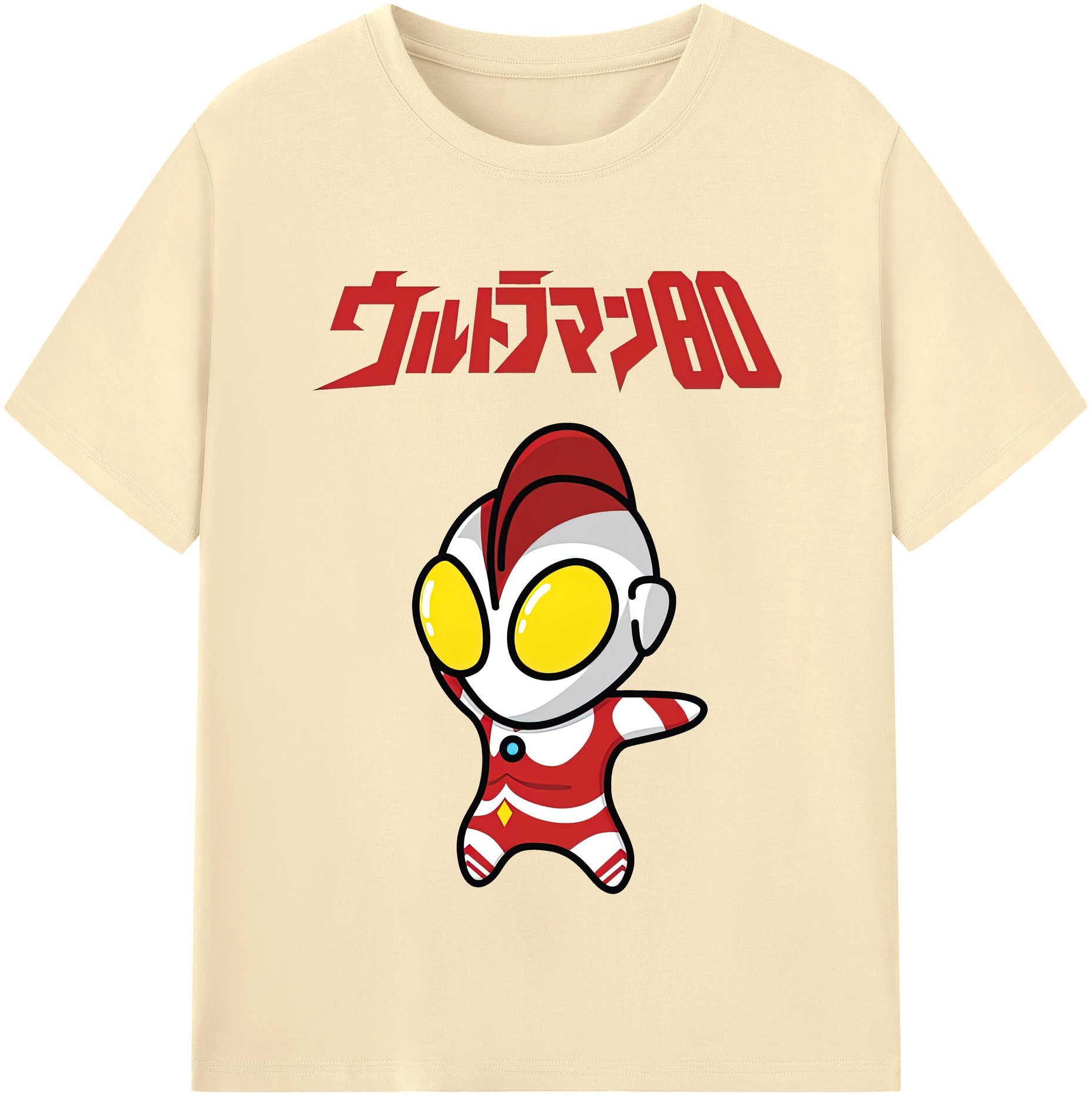 （画像用） ウルトラマン Ultraman 綿100％半袖Tシャツ（フロントプリント）