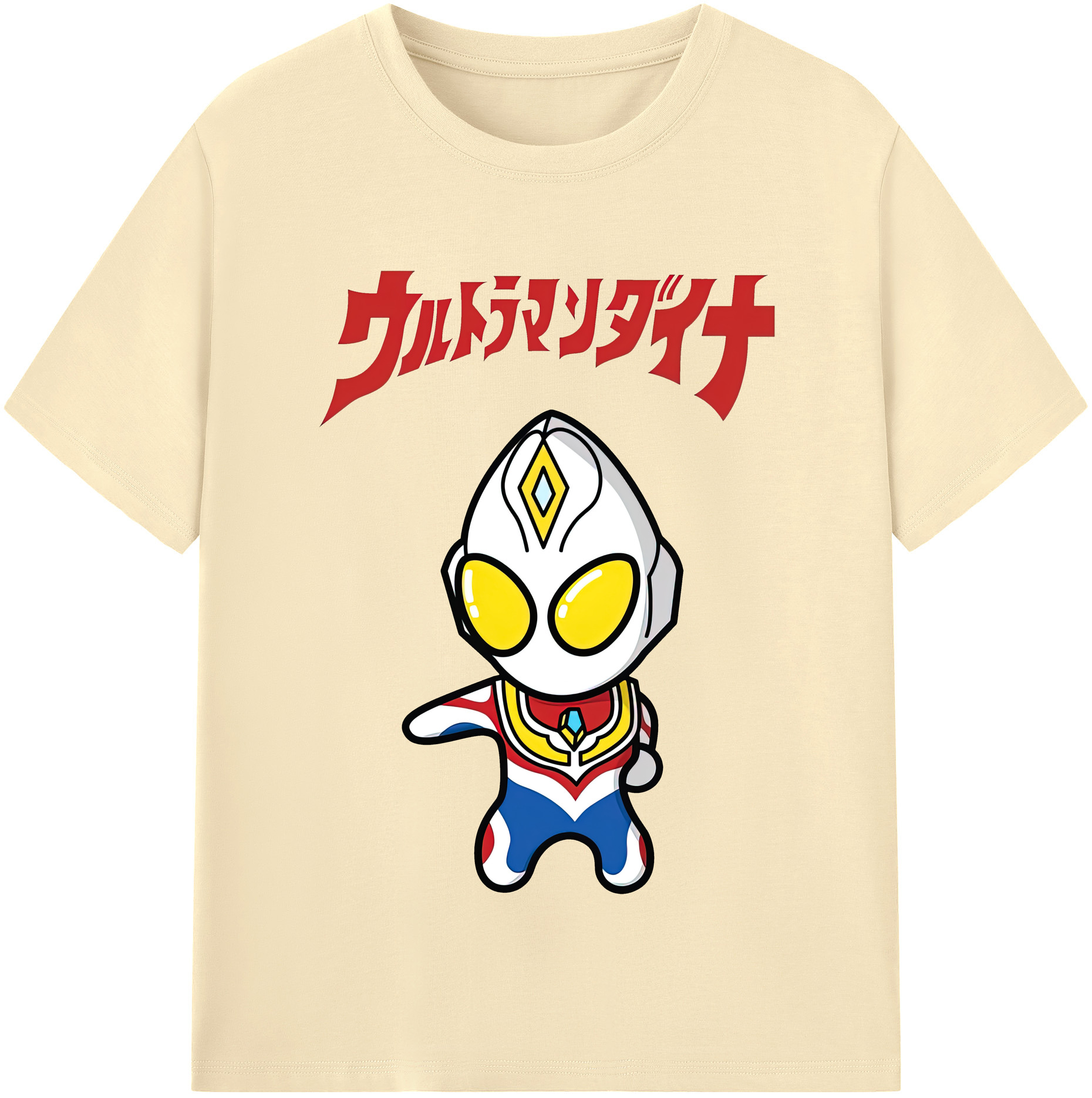 （画像用） ウルトラマン Ultraman 綿100％半袖Tシャツ（フロントプリント）