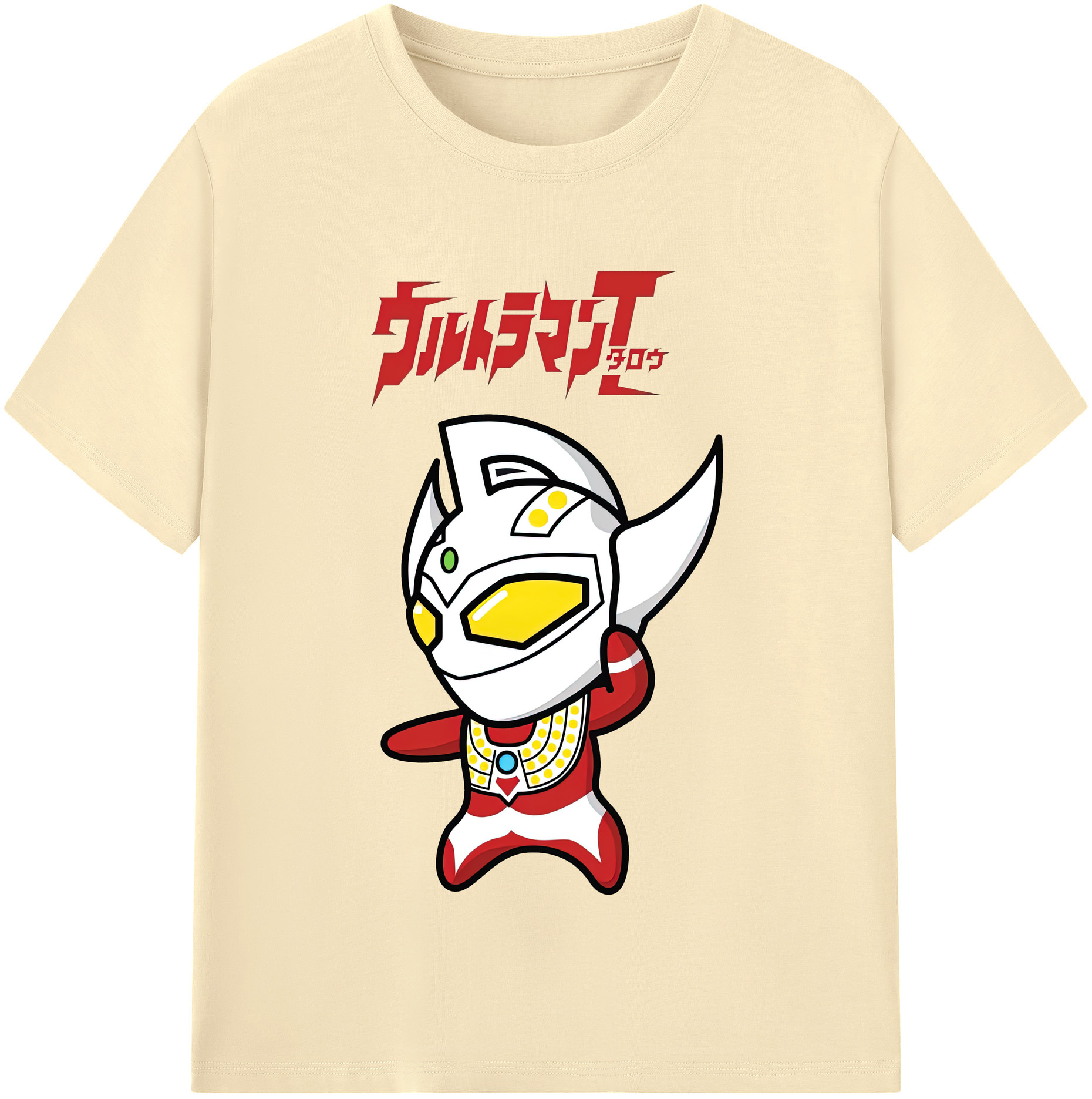（画像用） ウルトラマン Ultraman 綿100％半袖Tシャツ（フロントプリント）