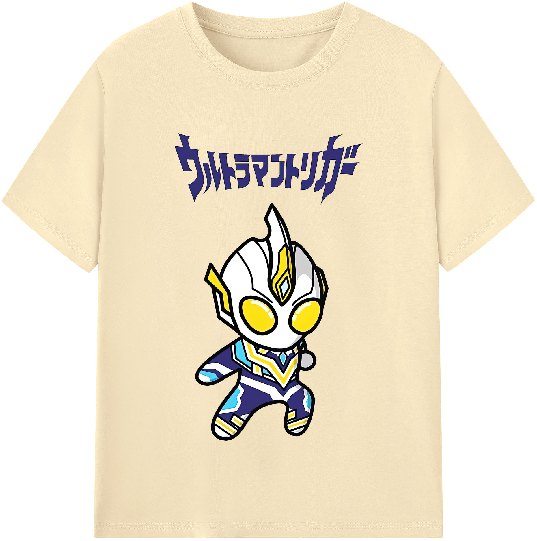 （画像用） ウルトラマン Ultraman 綿100％半袖Tシャツ（フロントプリント）