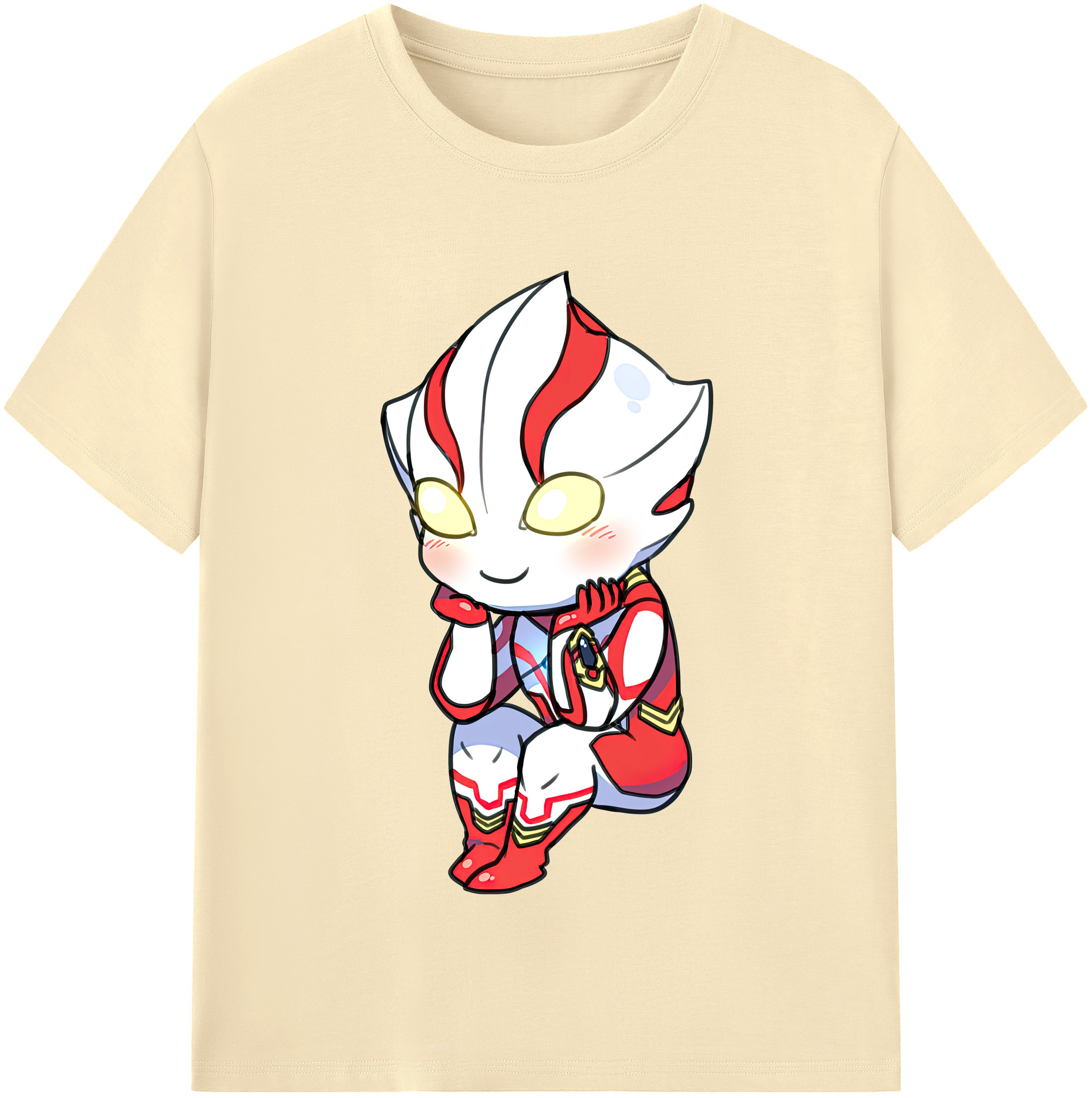 （画像用） ウルトラマン Ultraman 綿100％半袖Tシャツ（フロントプリント）