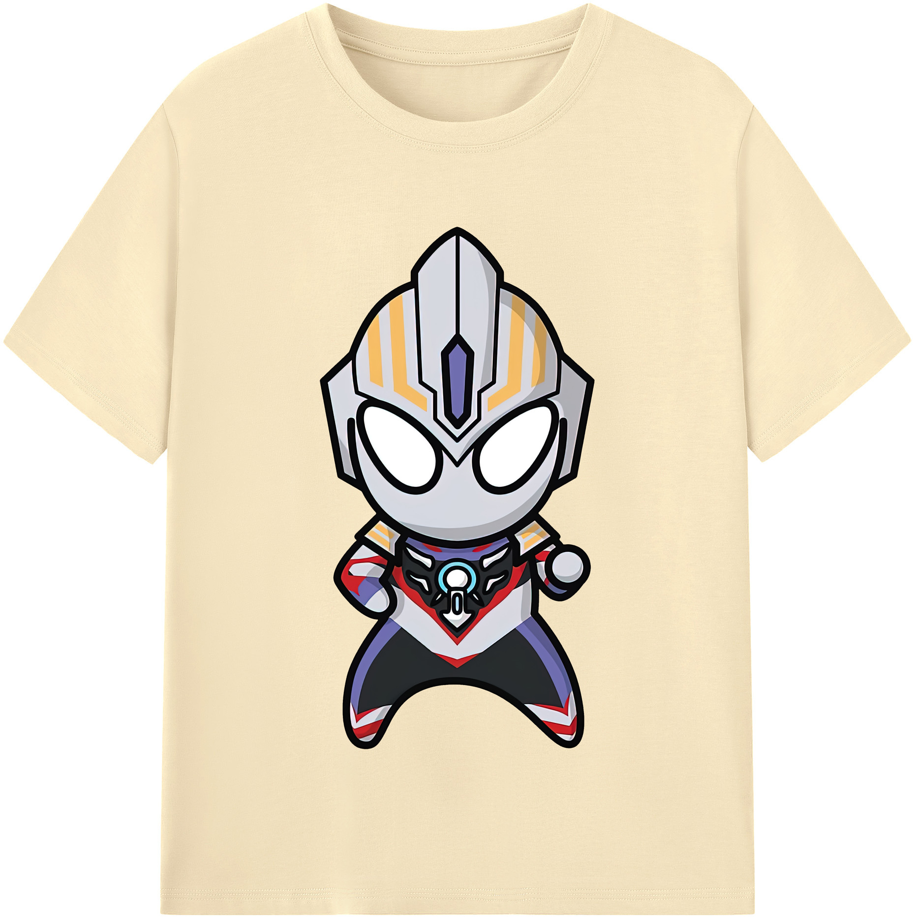 （画像用） ウルトラマン Ultraman 綿100％半袖Tシャツ（フロントプリント）