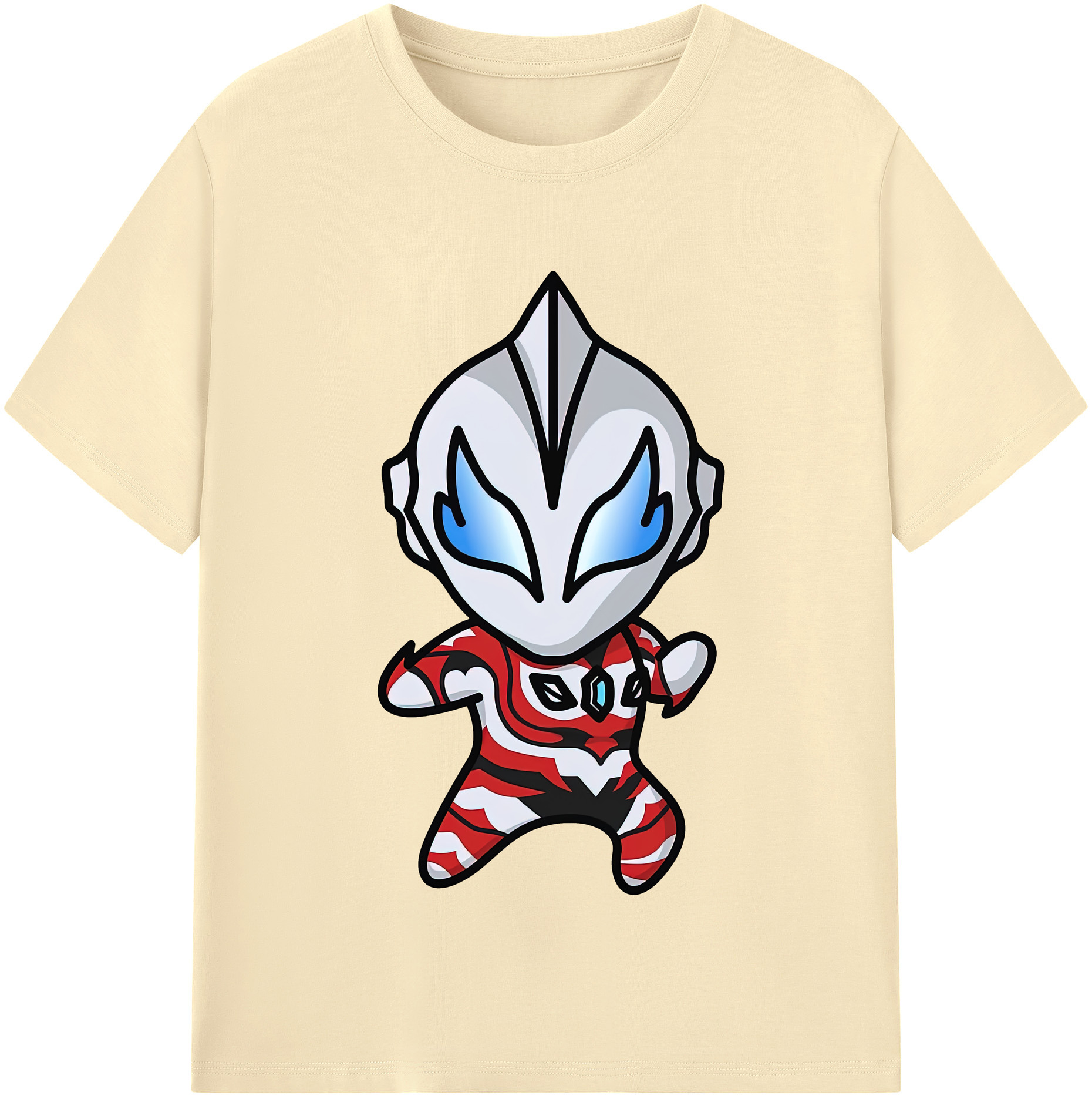 （画像用） ウルトラマン Ultraman 綿100％半袖Tシャツ（フロントプリント）