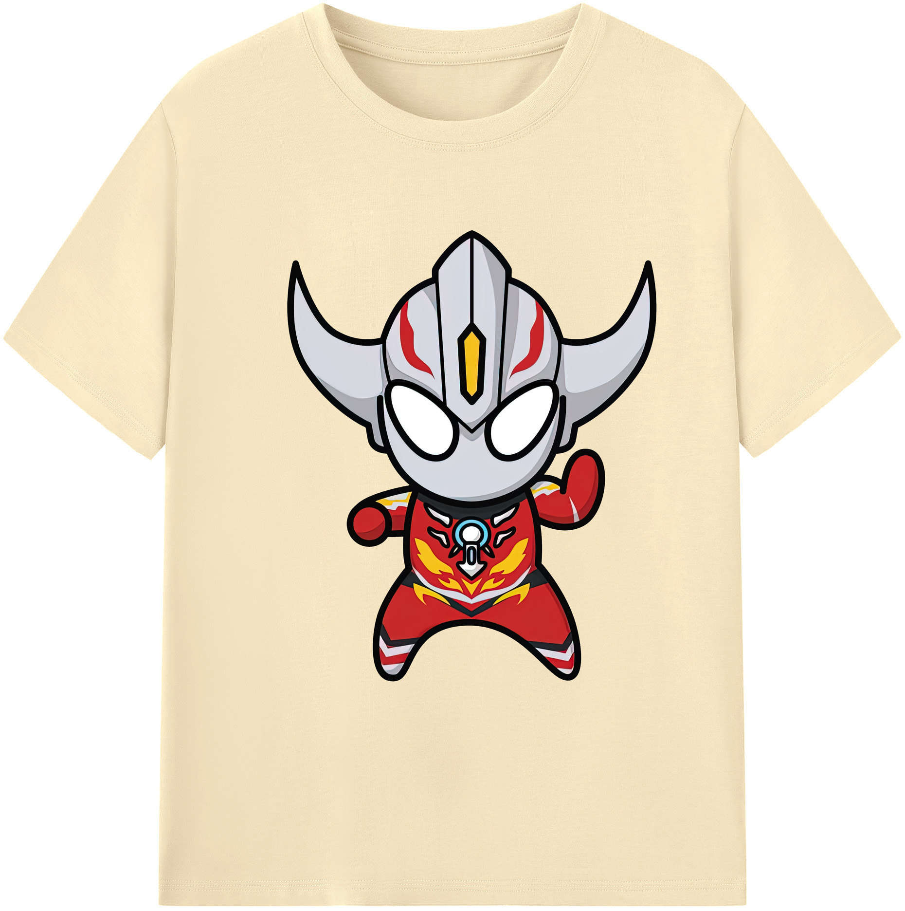 （画像用） ウルトラマン Ultraman 綿100％半袖Tシャツ（フロントプリント）