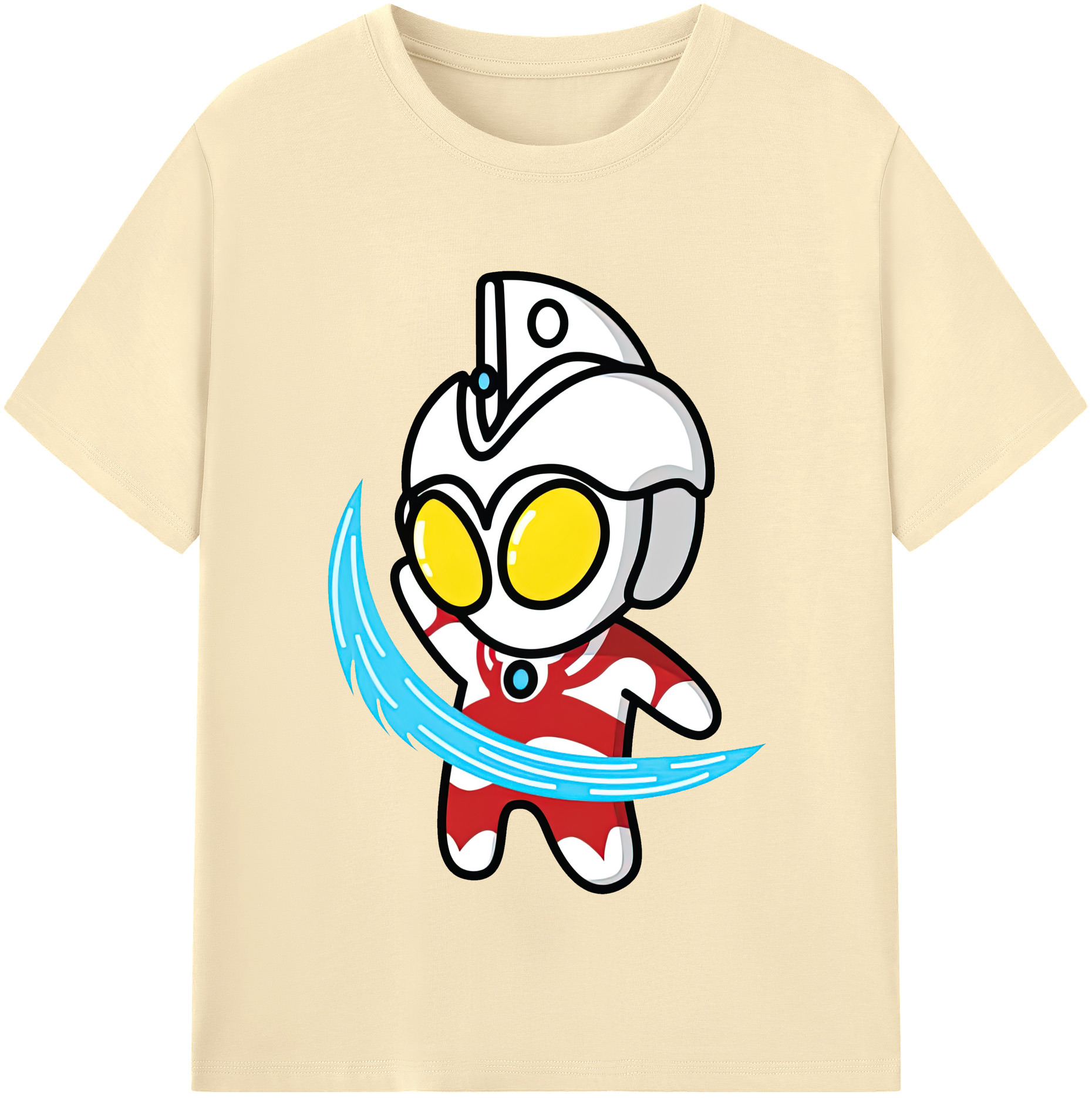 （画像用） ウルトラマン Ultraman 綿100％半袖Tシャツ（フロントプリント）