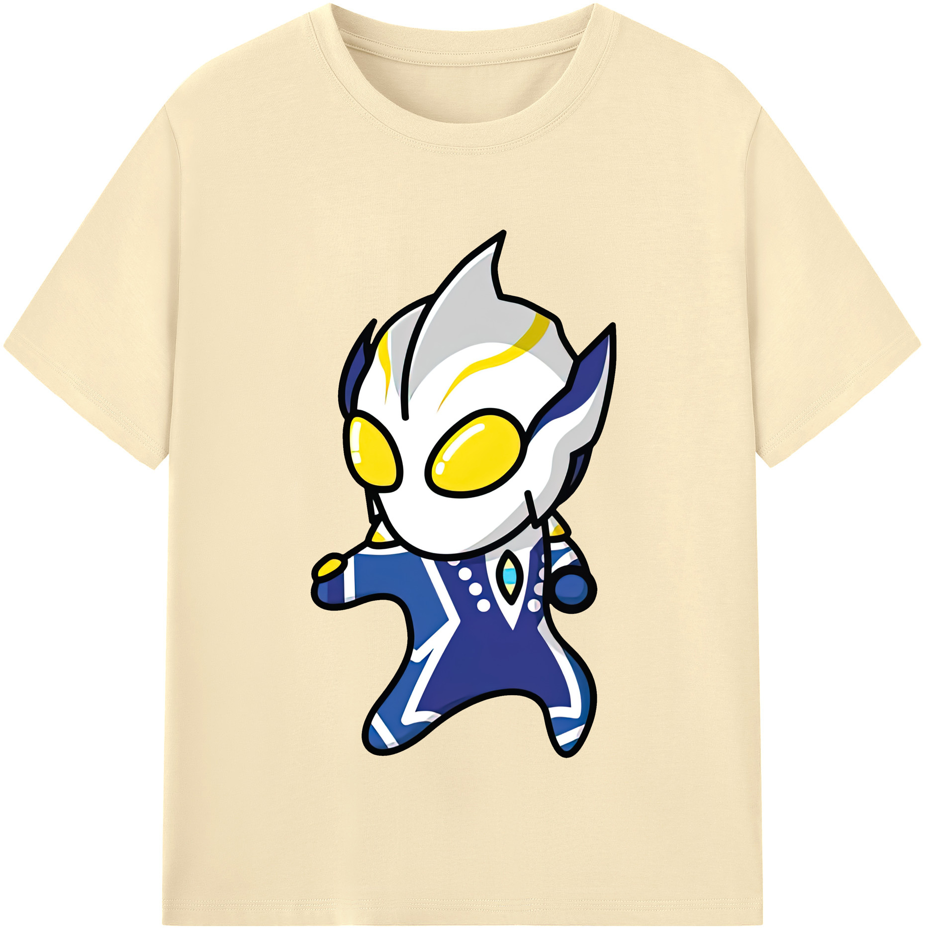 （画像用） ウルトラマン Ultraman 綿100％半袖Tシャツ（フロントプリント）