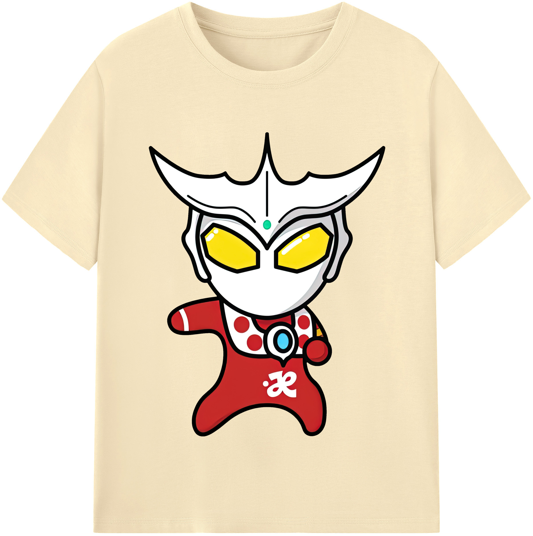 （画像用） ウルトラマン Ultraman 綿100％半袖Tシャツ（フロントプリント）